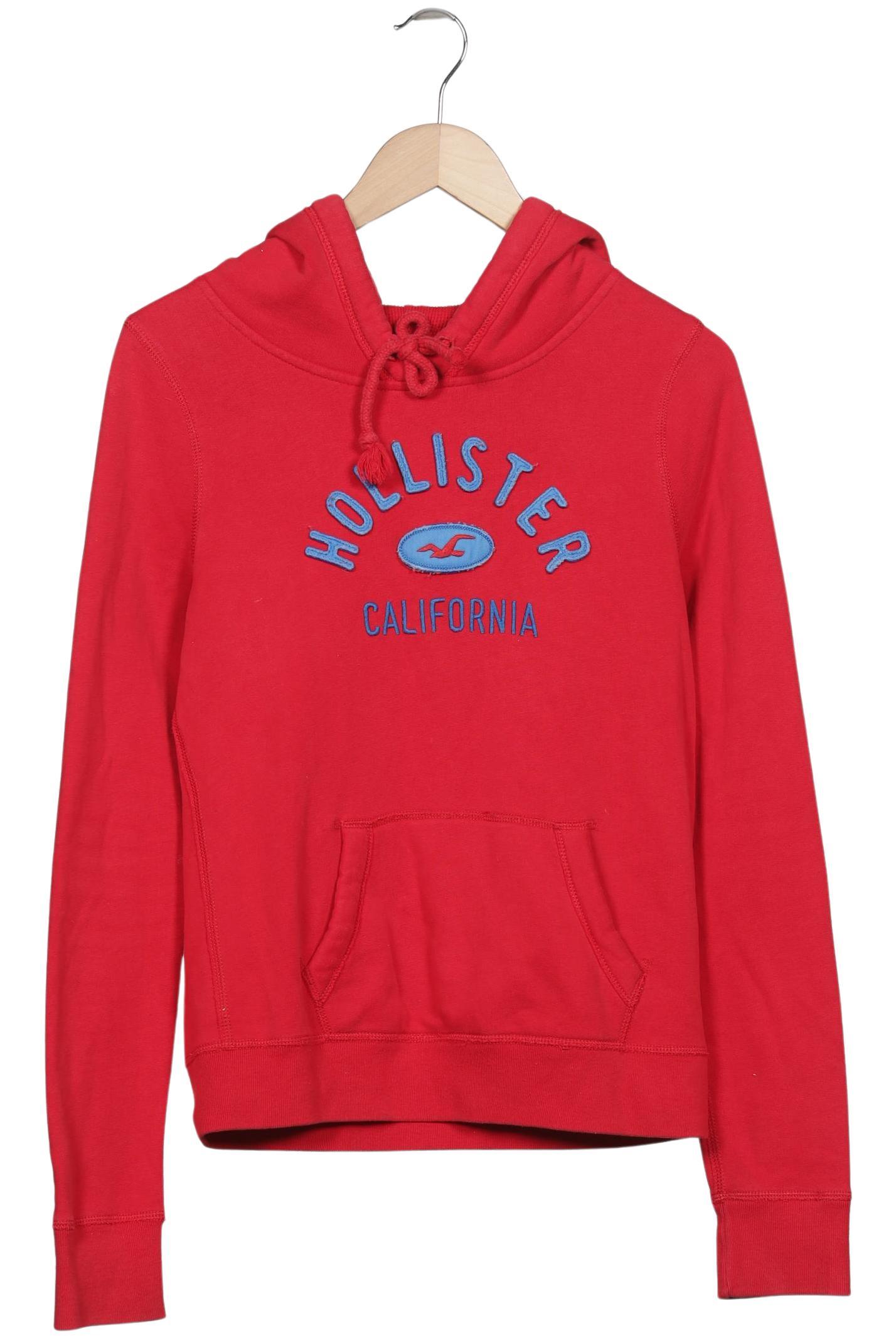 

Hollister Damen Kapuzenpullover, rot, Gr. 38