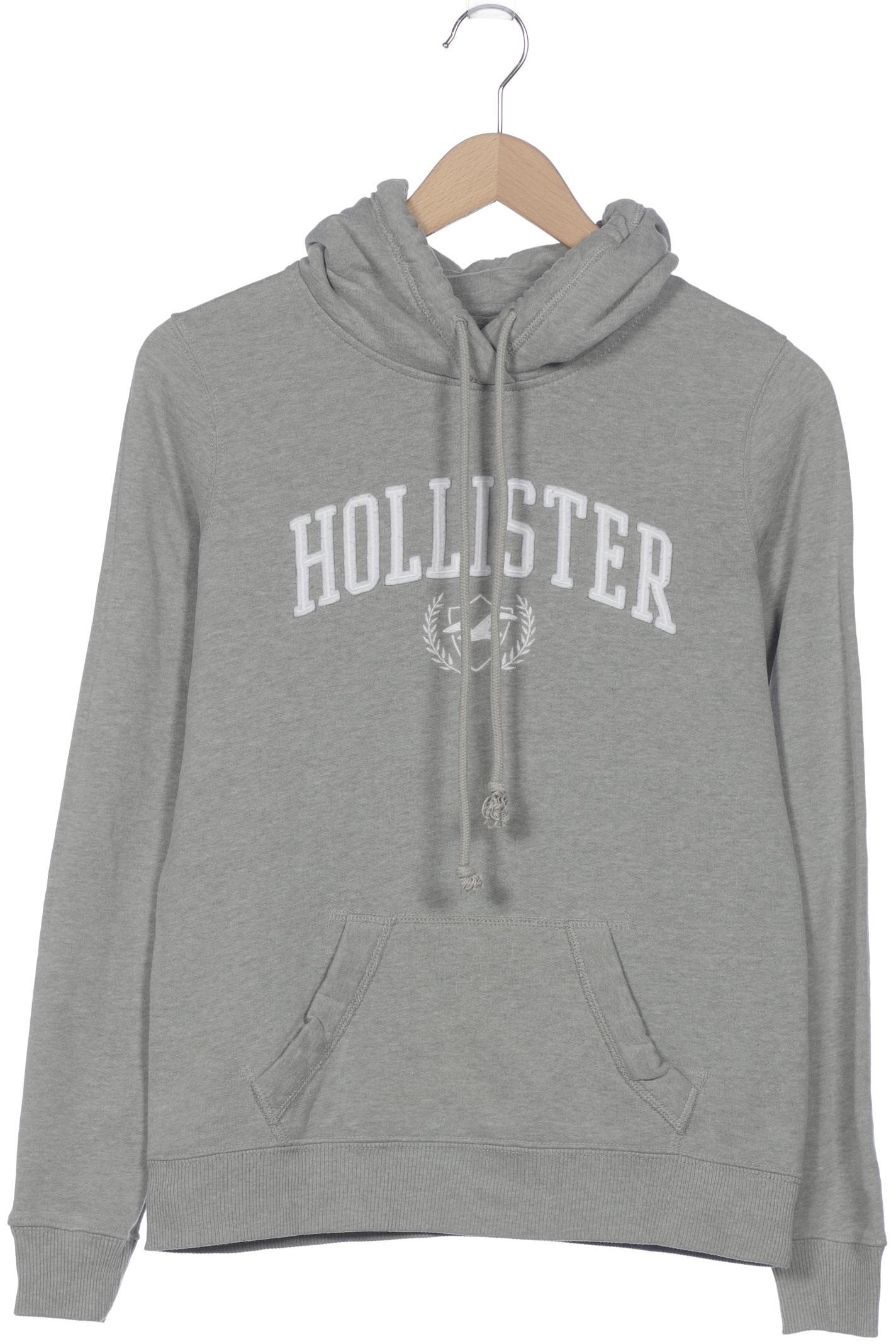 

Hollister Damen Kapuzenpullover, grau, Gr. 34