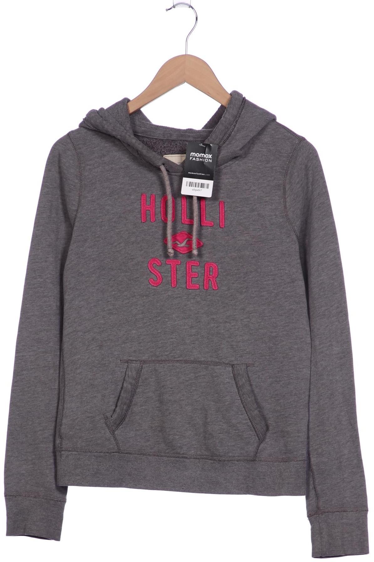 

Hollister Damen Kapuzenpullover, grau, Gr. 42