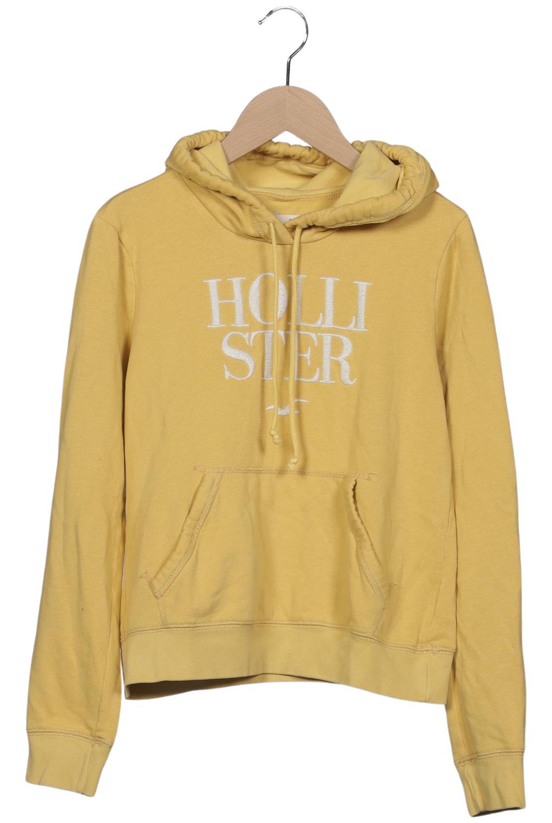 

Hollister Damen Kapuzenpullover, gelb, Gr. 36