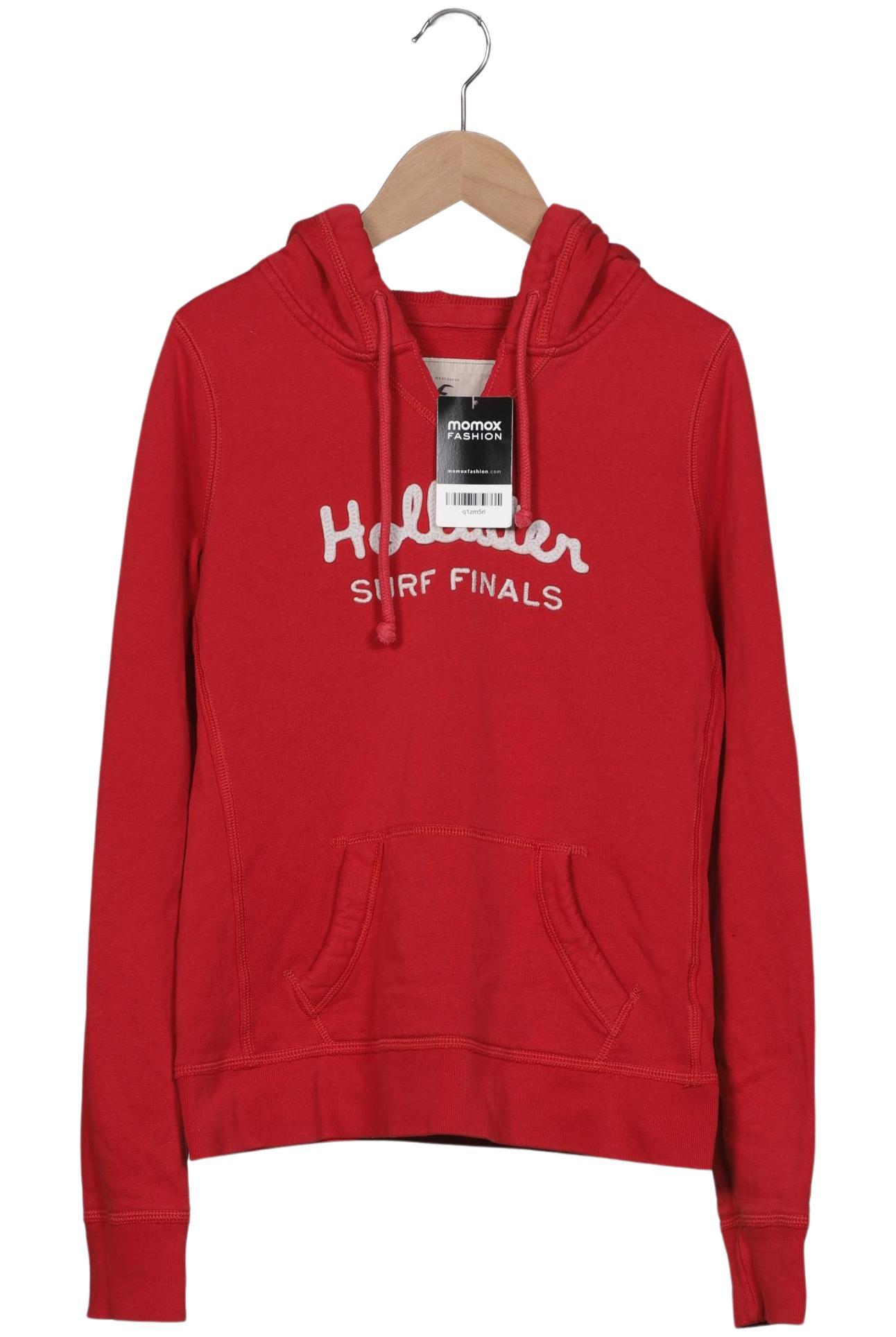 

Hollister Damen Kapuzenpullover, rot, Gr. 38