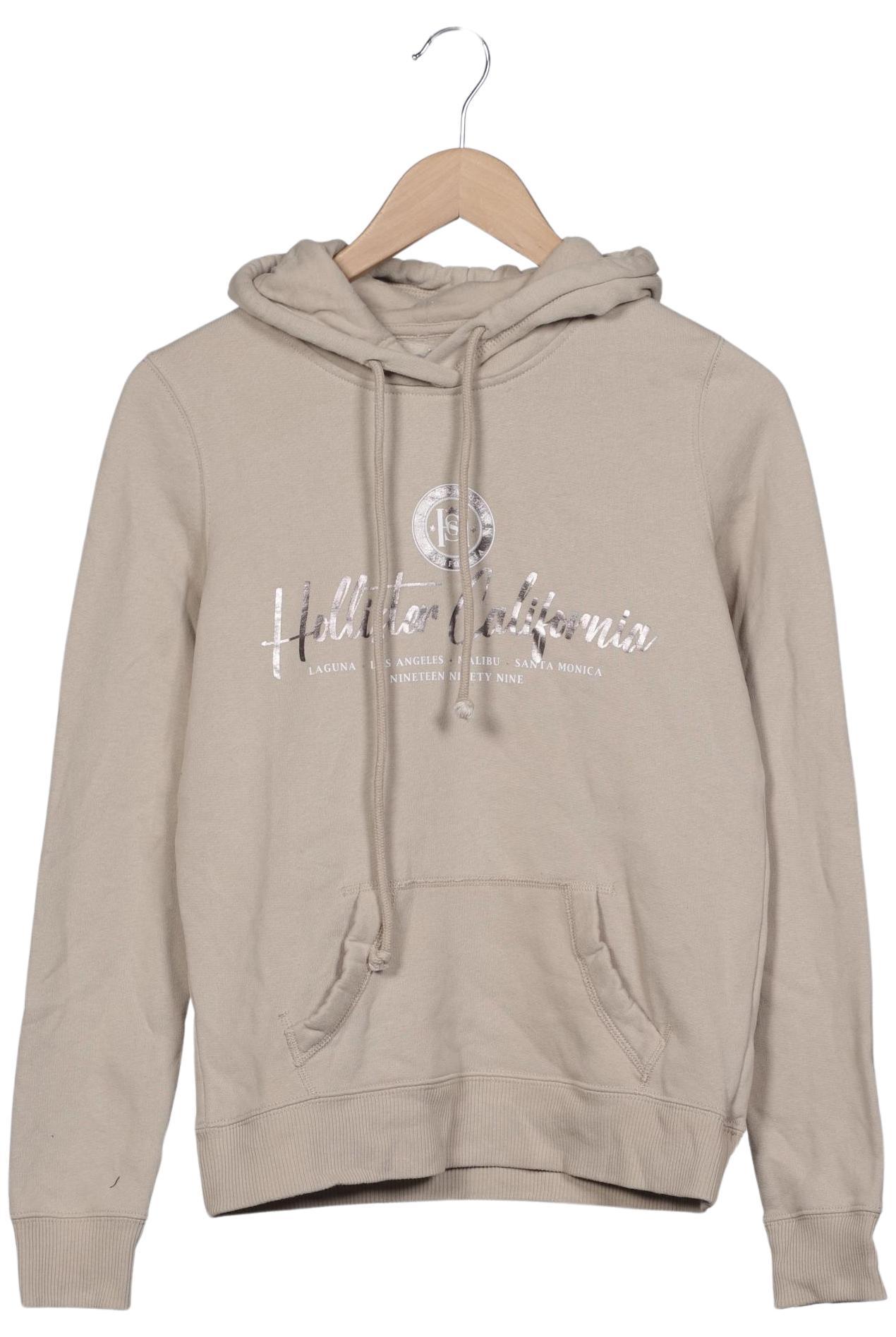 

Hollister Damen Kapuzenpullover, beige, Gr. 34