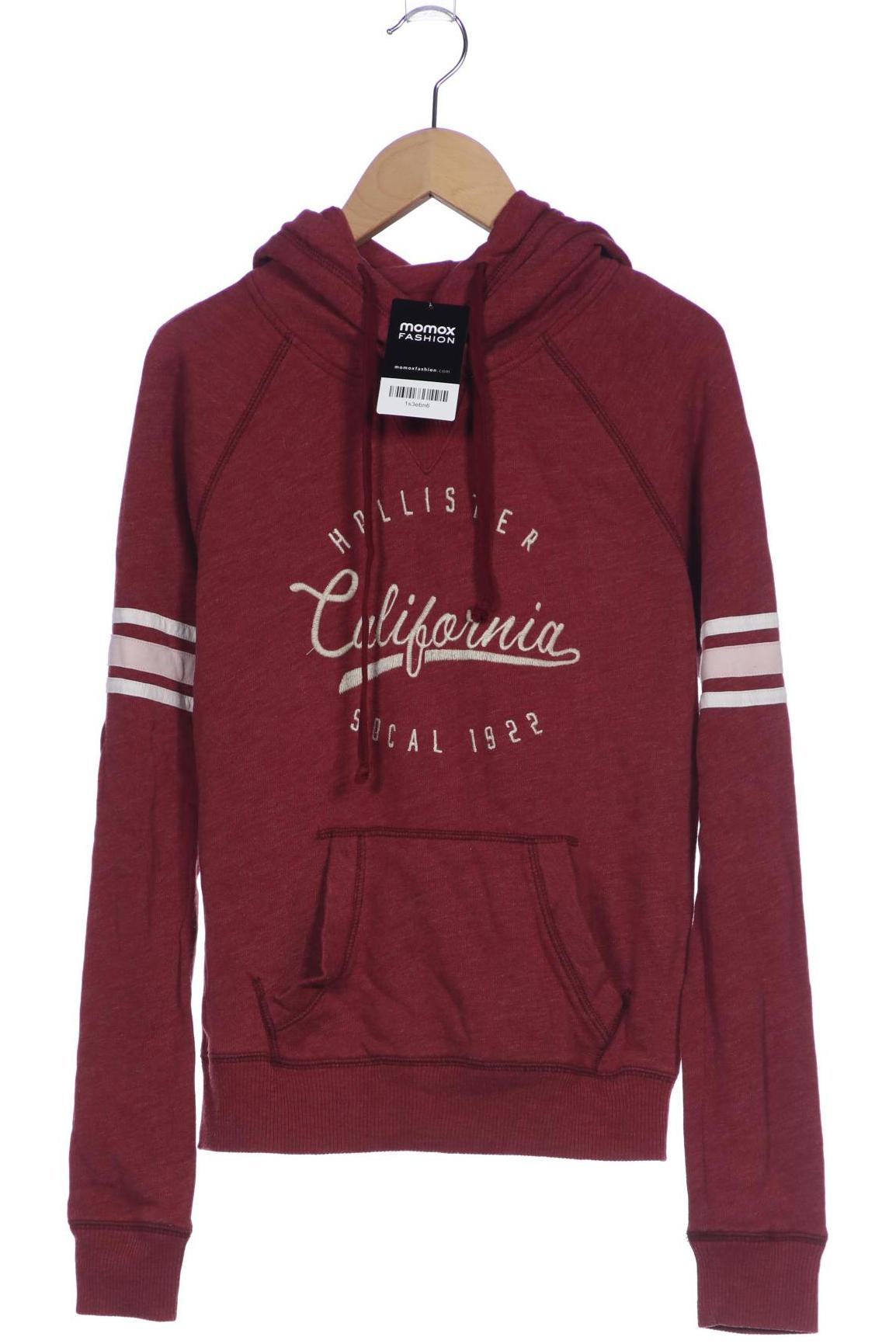 

Hollister Damen Kapuzenpullover, bordeaux, Gr. 34