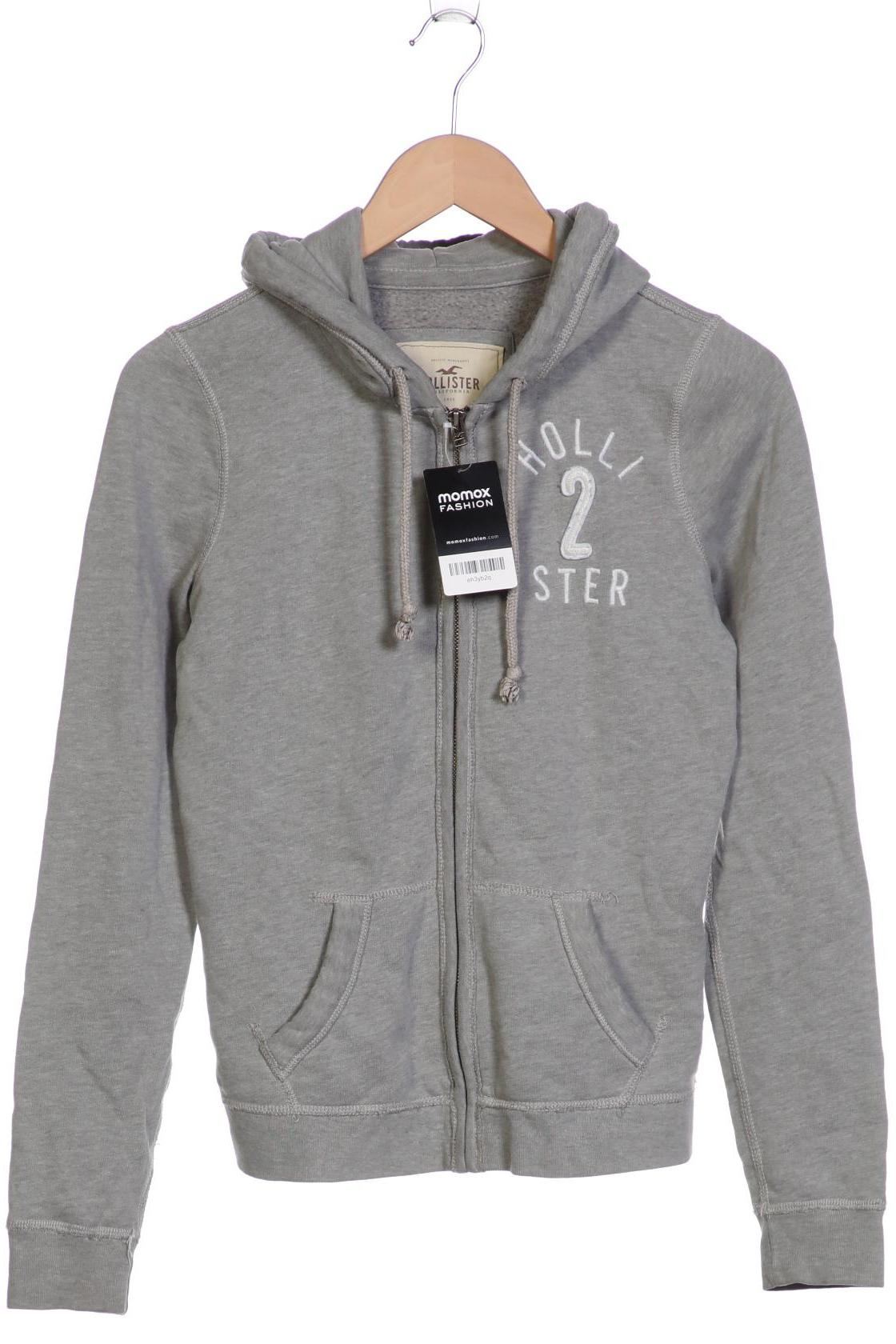 

Hollister Damen Kapuzenpullover, grau, Gr. 36