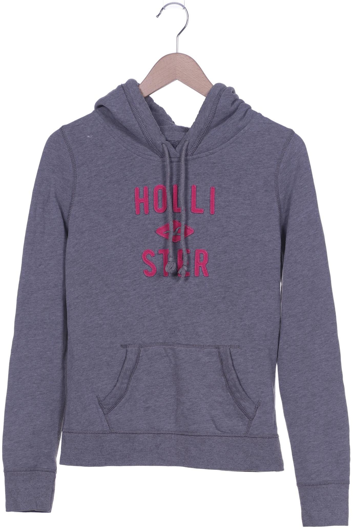 

Hollister Damen Kapuzenpullover, grau, Gr. 42