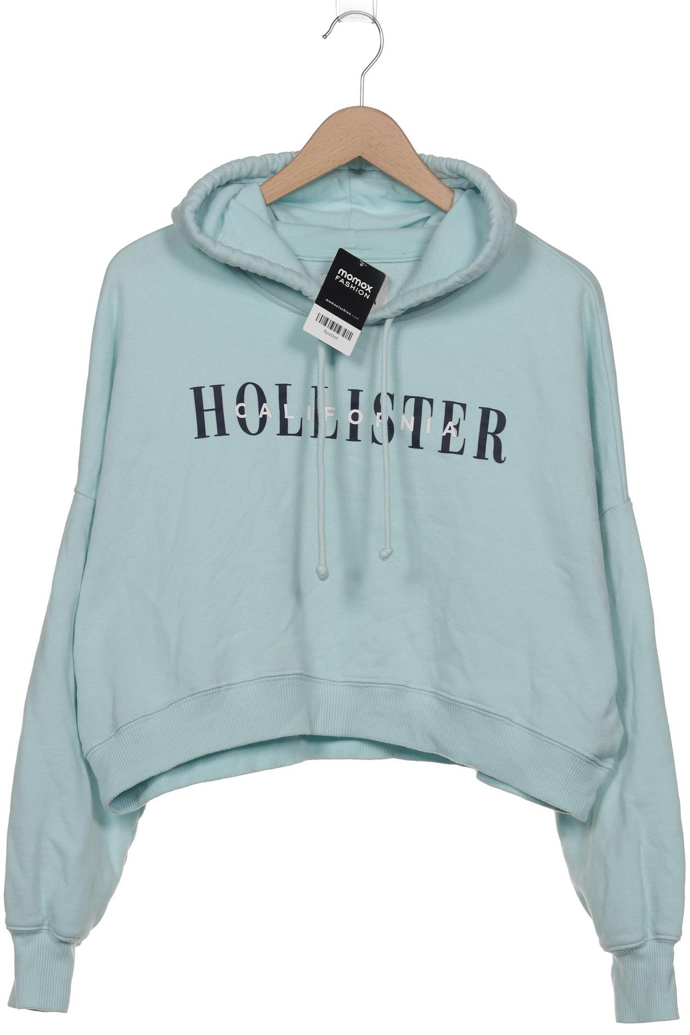 

Hollister Damen Kapuzenpullover, hellblau, Gr. 42