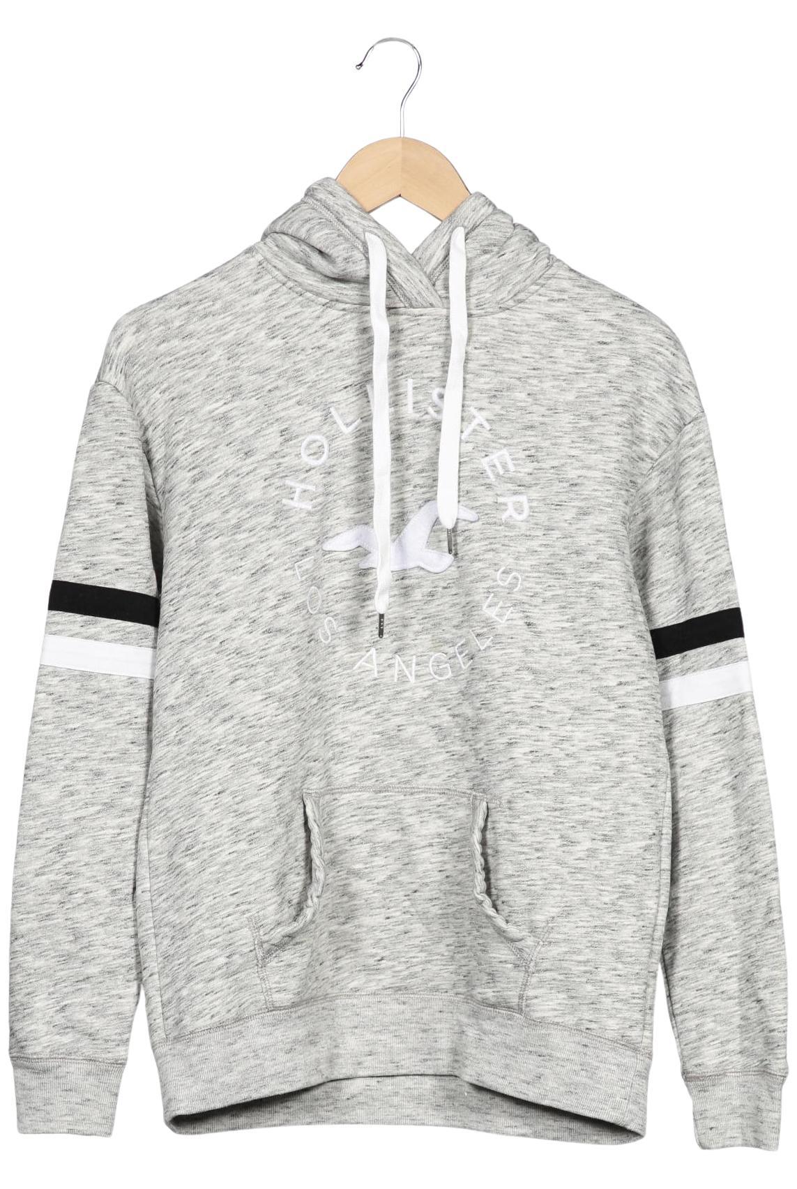 

Hollister Damen Kapuzenpullover, grau, Gr. 36