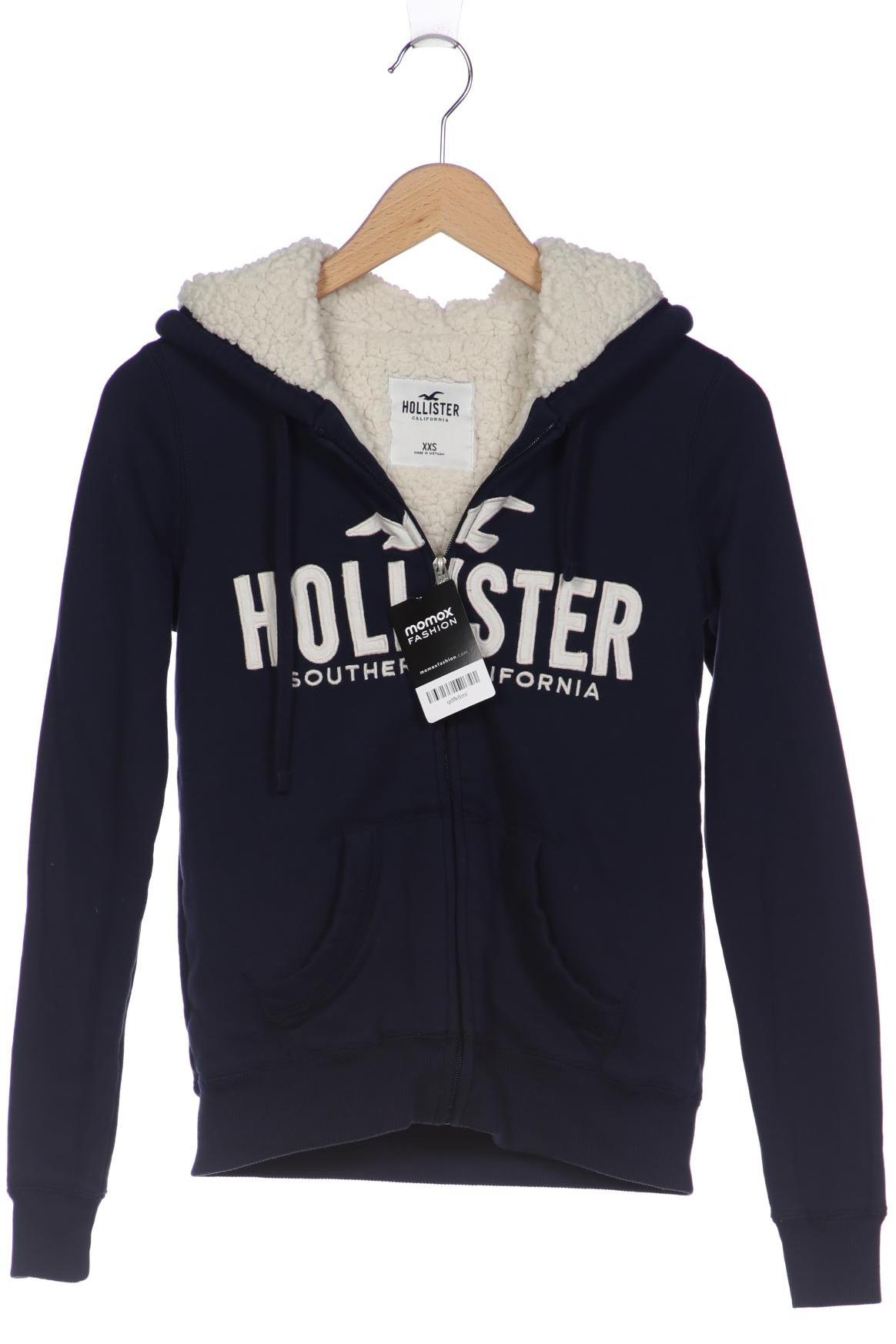 

Hollister Damen Kapuzenpullover, marineblau, Gr. 32