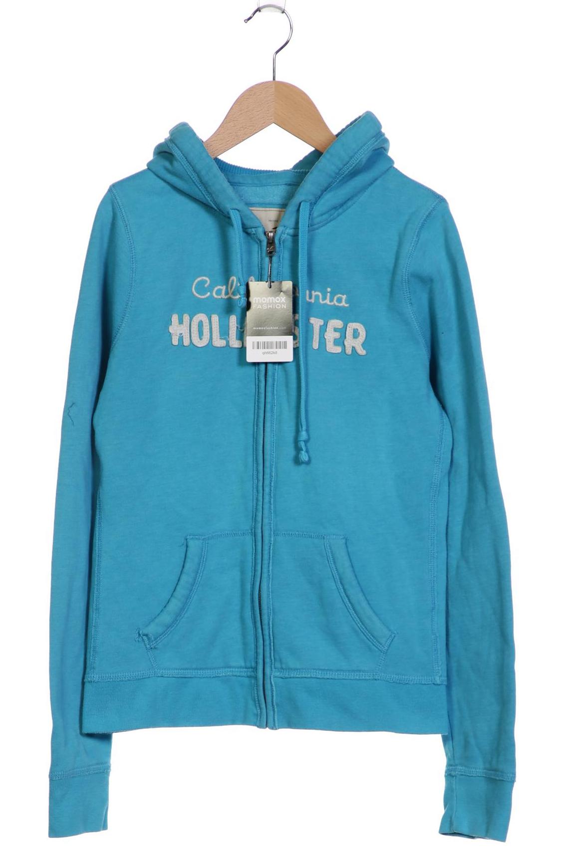 

Hollister Damen Kapuzenpullover, blau, Gr. 42