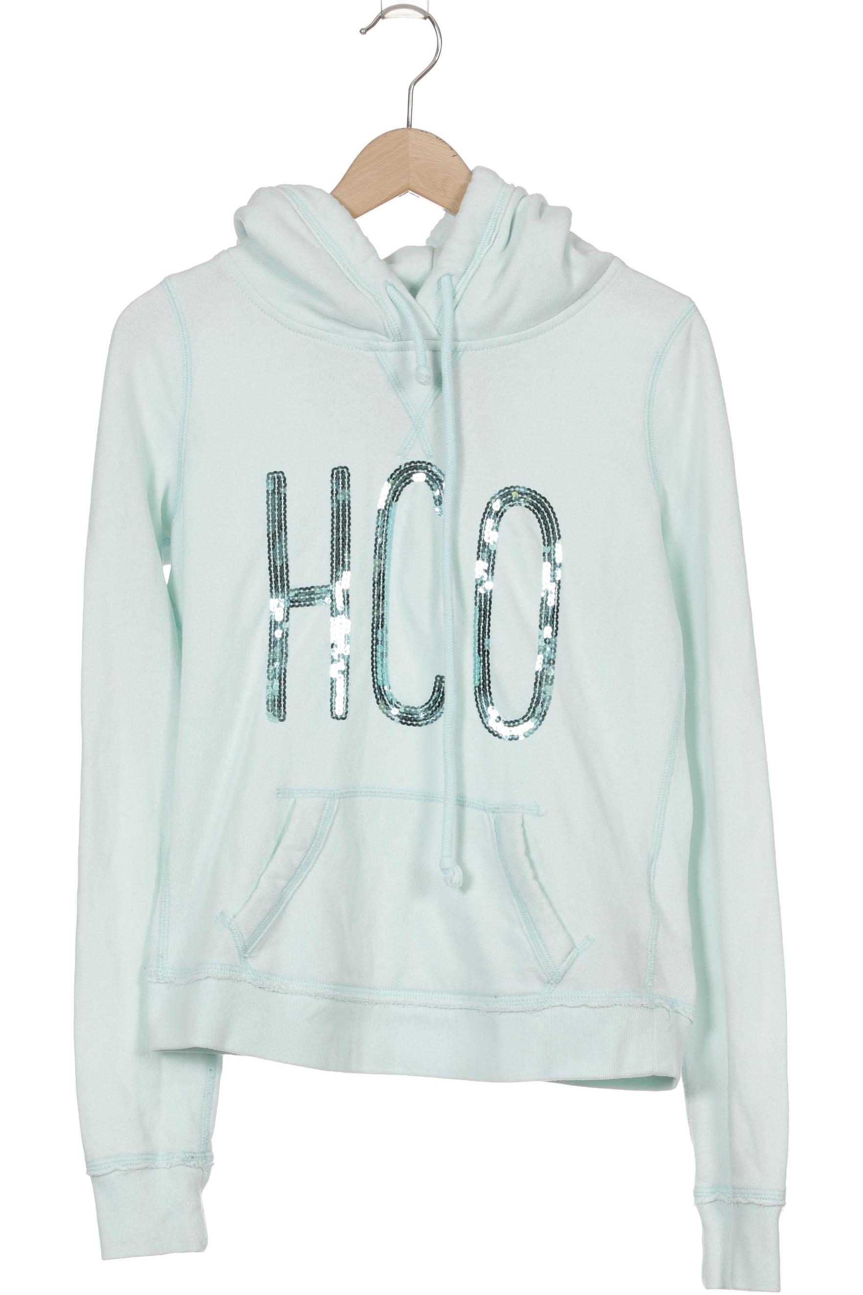 

Hollister Damen Kapuzenpullover, türkis, Gr. 34