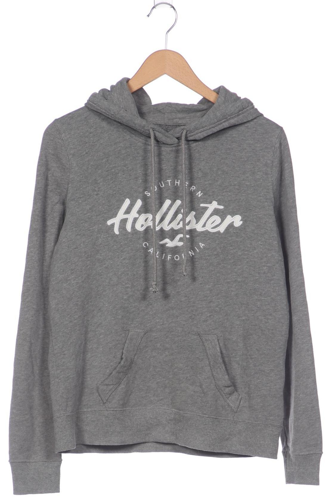 

Hollister Damen Kapuzenpullover, grau, Gr. 38