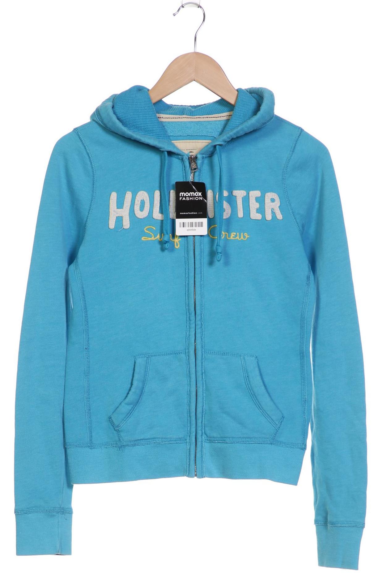 

Hollister Damen Kapuzenpullover, blau, Gr. 38