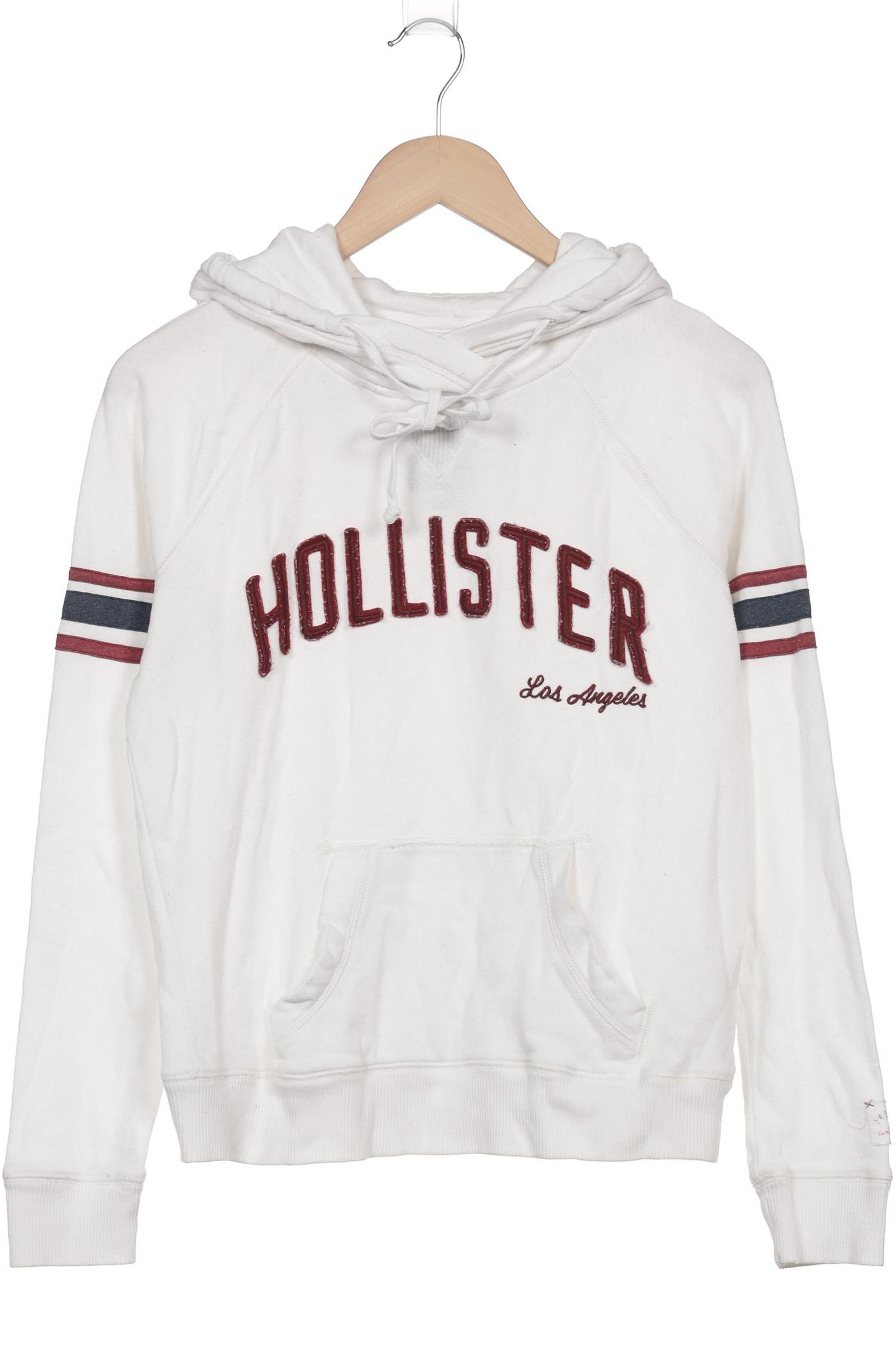 

Hollister Damen Kapuzenpullover, weiß, Gr. 36