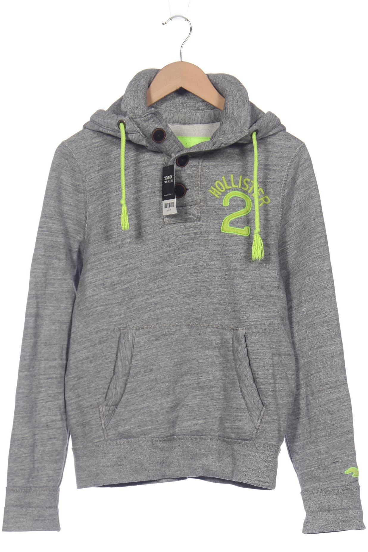

Hollister Damen Kapuzenpullover, grau, Gr. 38