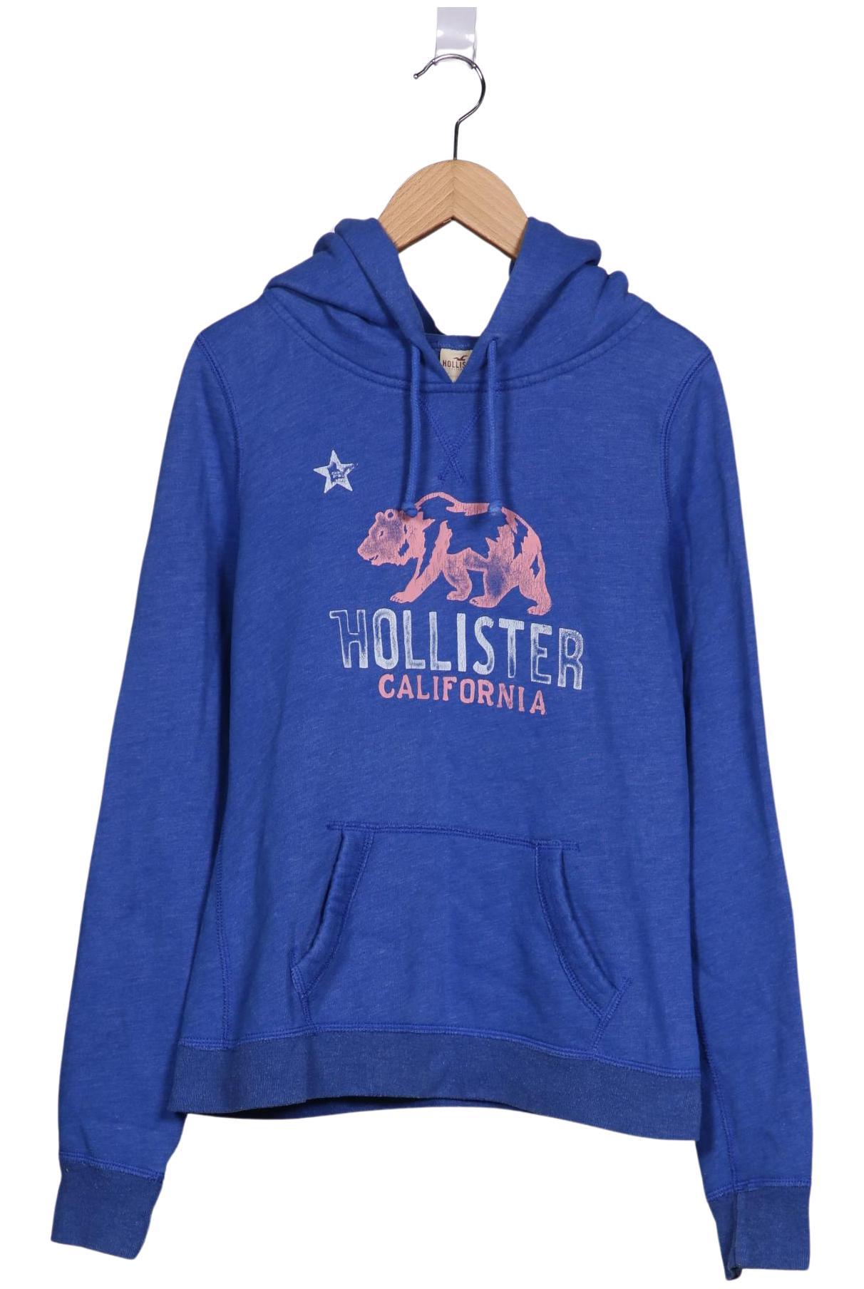 

Hollister Damen Kapuzenpullover, blau, Gr. 38