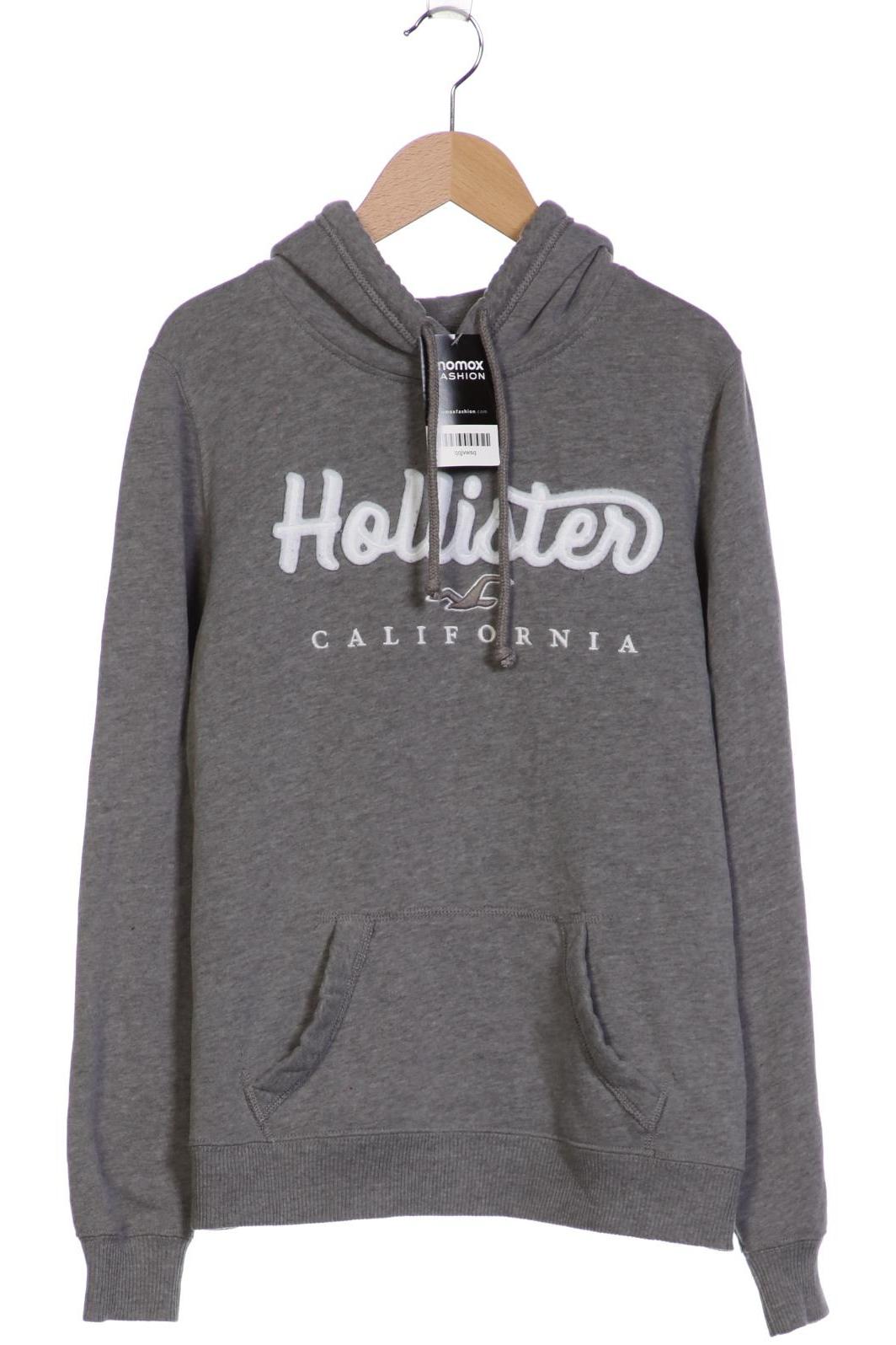

Hollister Damen Kapuzenpullover, grau, Gr. 36
