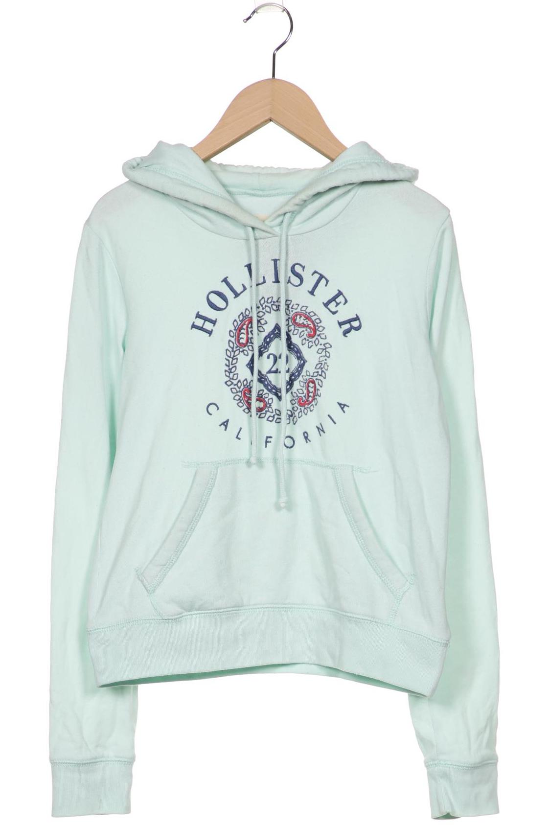 

Hollister Damen Kapuzenpullover, türkis, Gr. 34