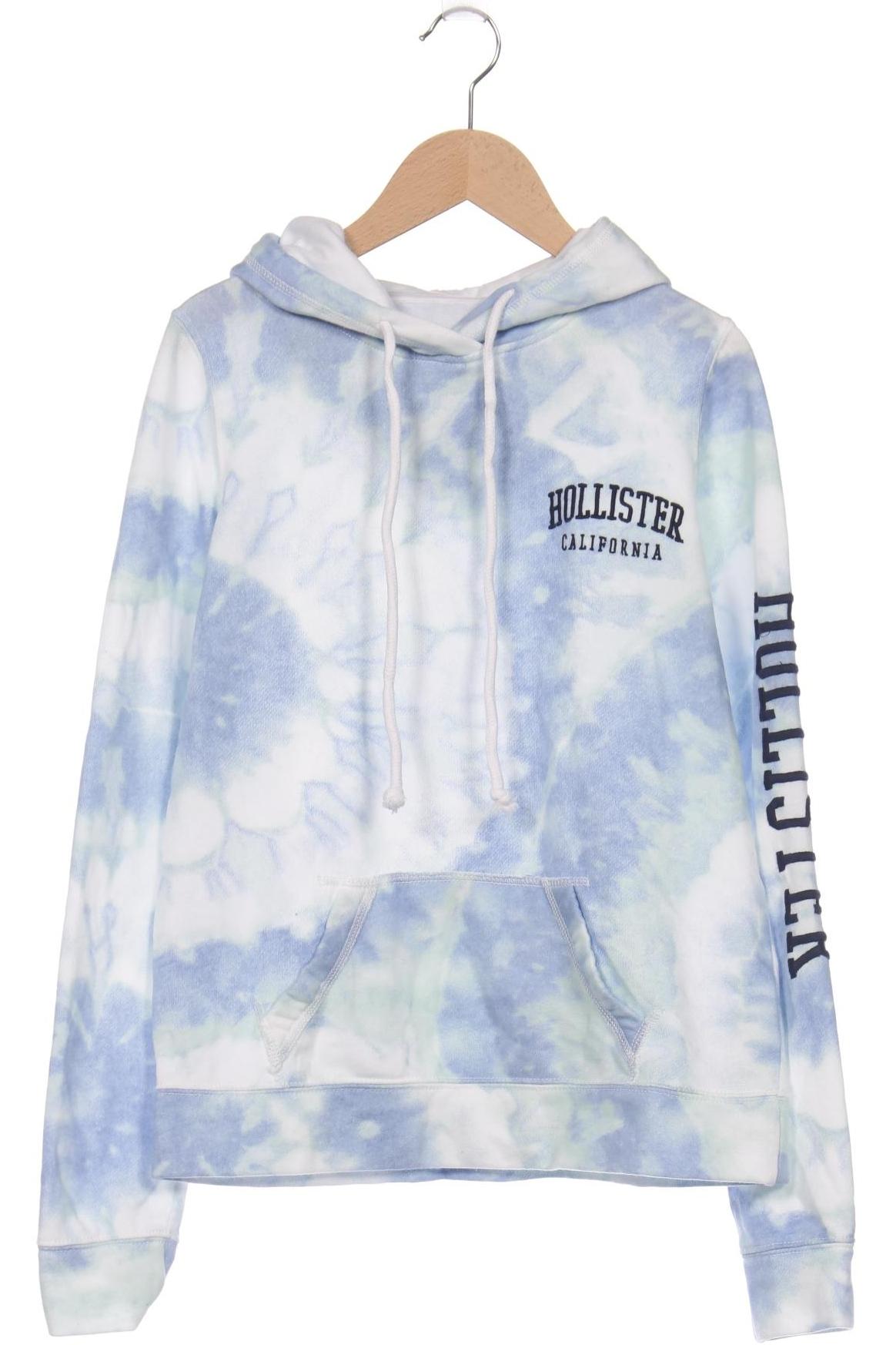 

Hollister Damen Kapuzenpullover, hellblau, Gr. 34