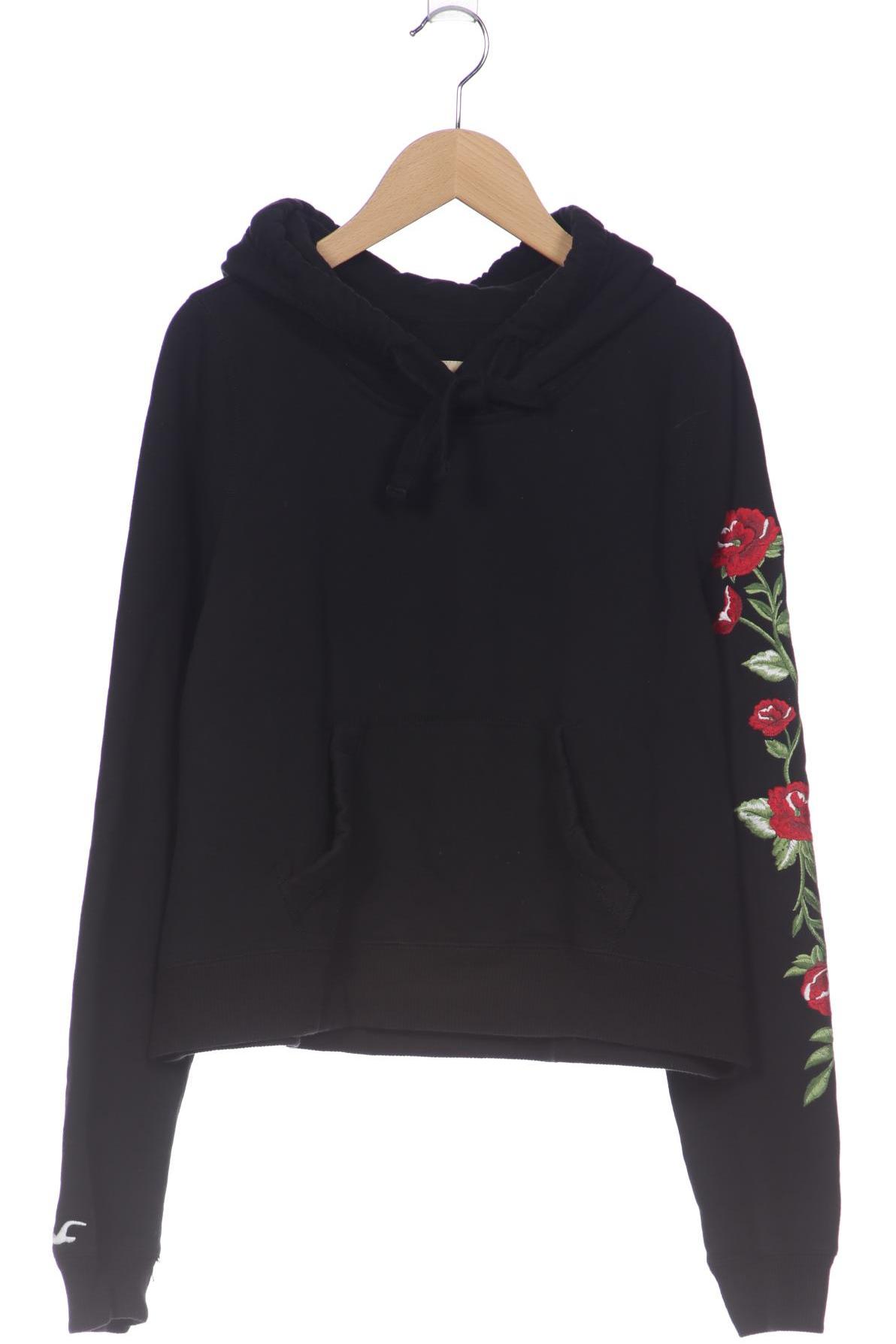 

Hollister Damen Kapuzenpullover, schwarz, Gr. 38