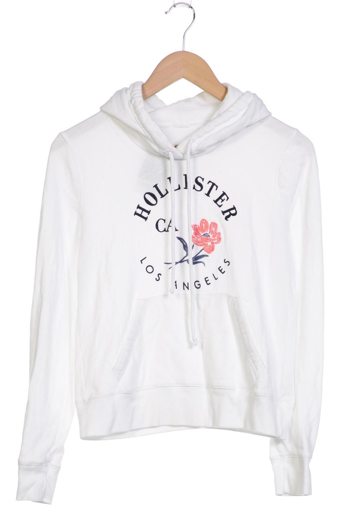 

Hollister Damen Kapuzenpullover, weiß, Gr. 36