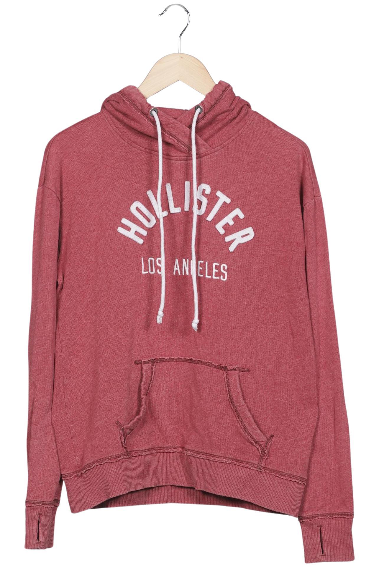 

Hollister Damen Kapuzenpullover, rot, Gr. 38