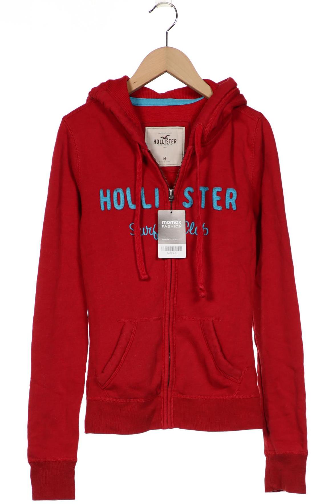 

Hollister Damen Kapuzenpullover, rot, Gr. 38