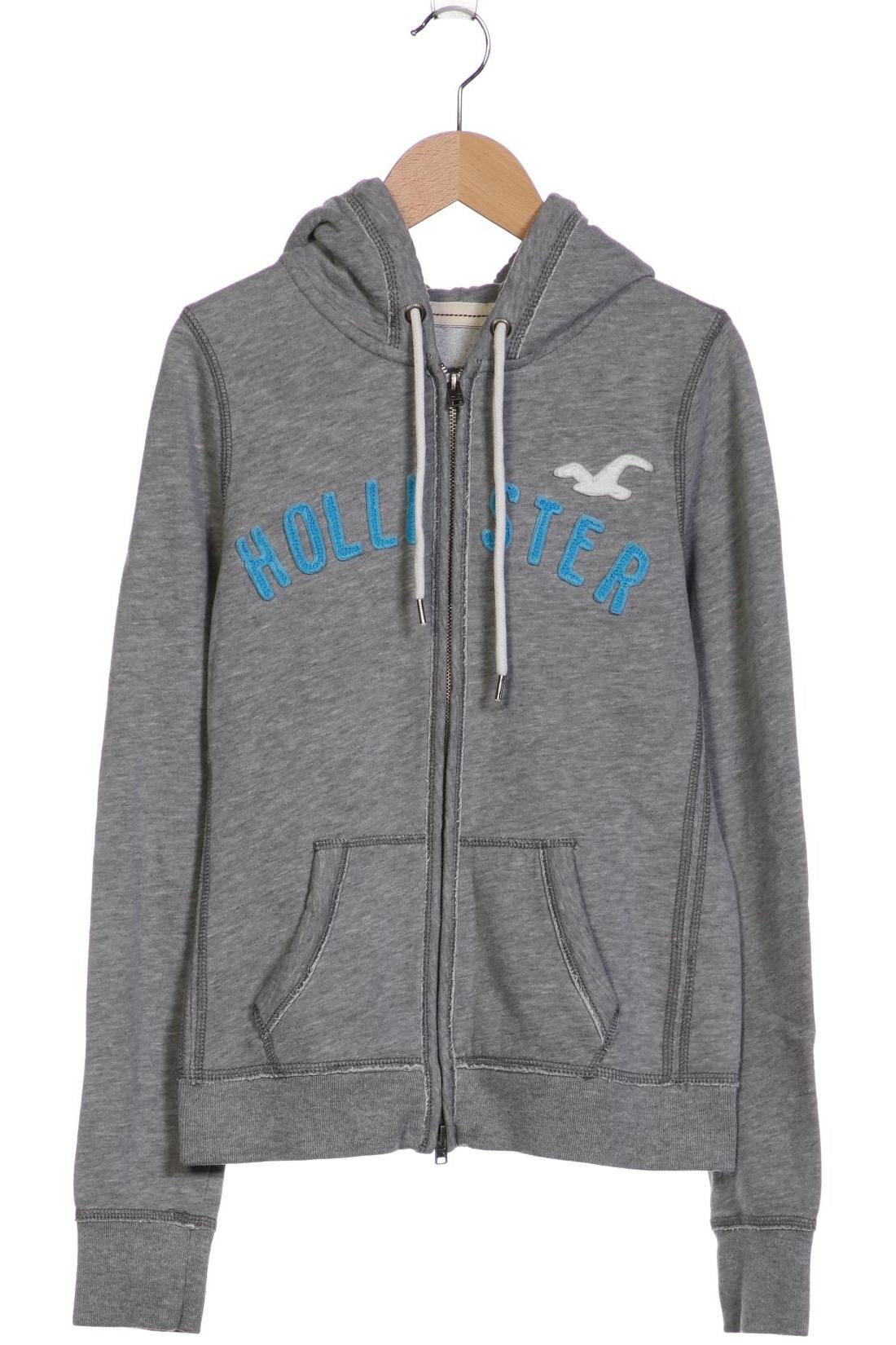 

Hollister Damen Kapuzenpullover, grau, Gr. 38