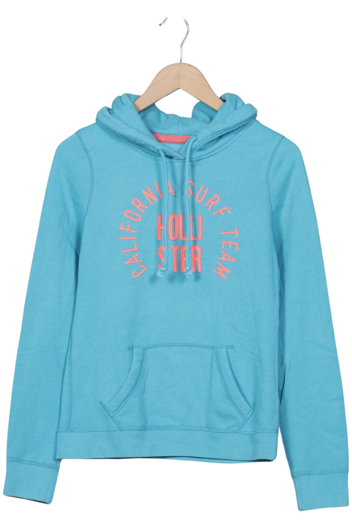 

Hollister Damen Kapuzenpullover, hellblau, Gr. 38