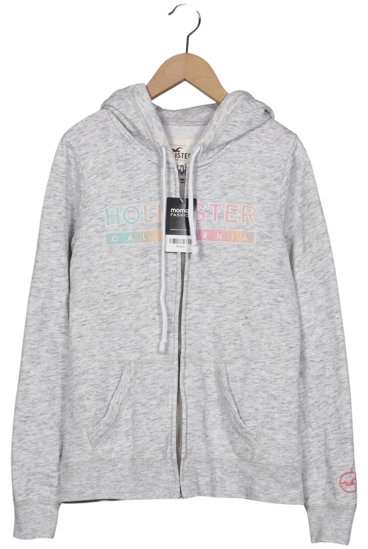 

Hollister Damen Kapuzenpullover, grau, Gr. 38