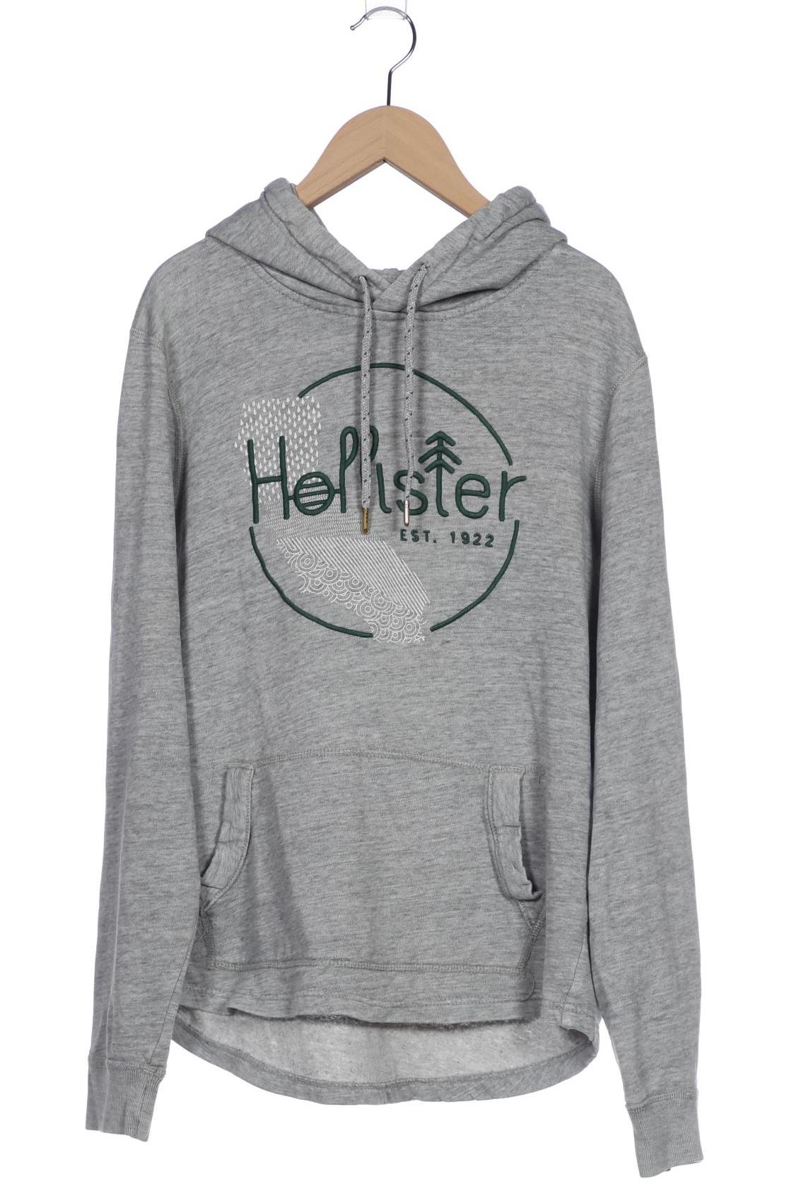 

Hollister Damen Kapuzenpullover, grau, Gr. 36