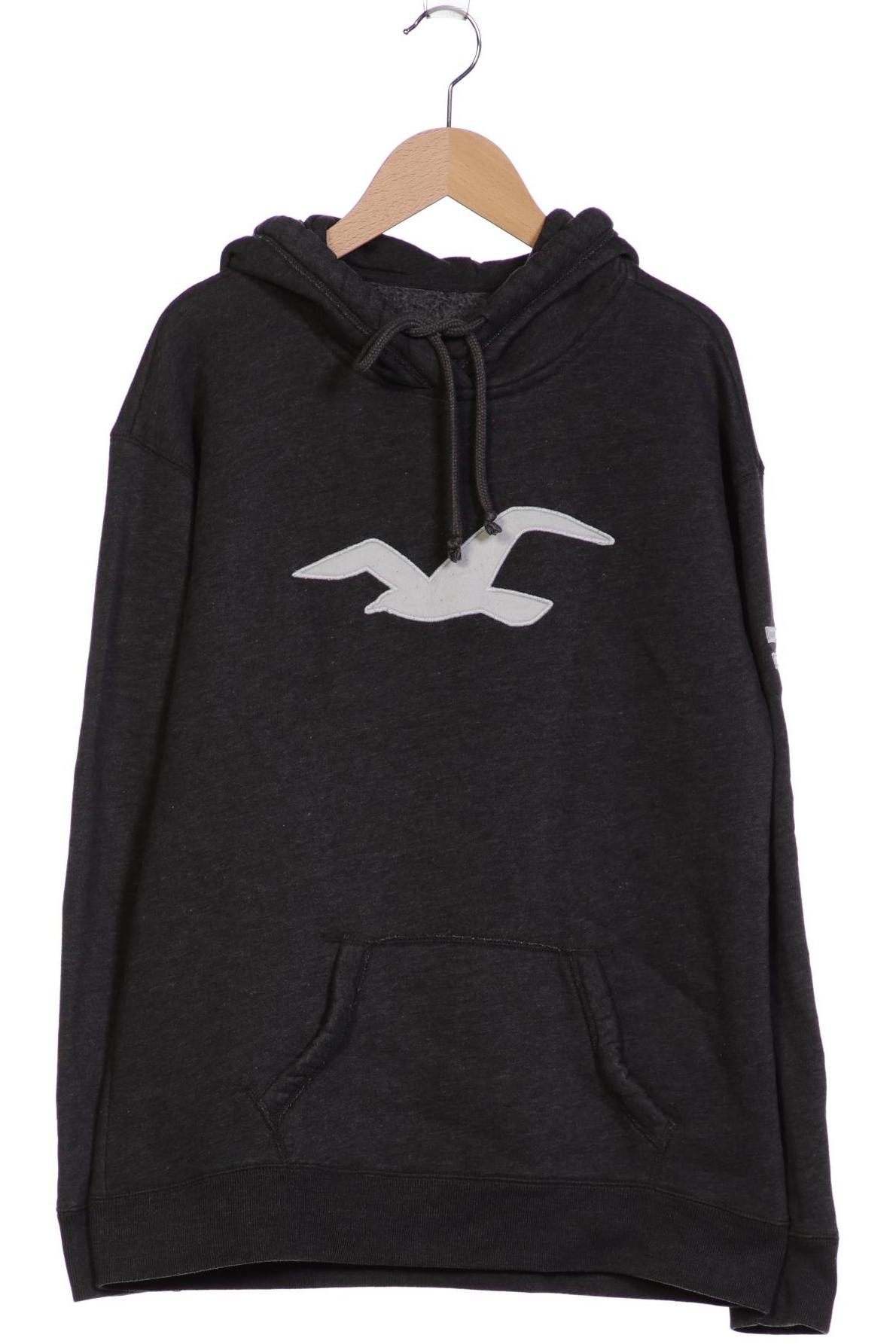 

Hollister Damen Kapuzenpullover, grau, Gr. 38