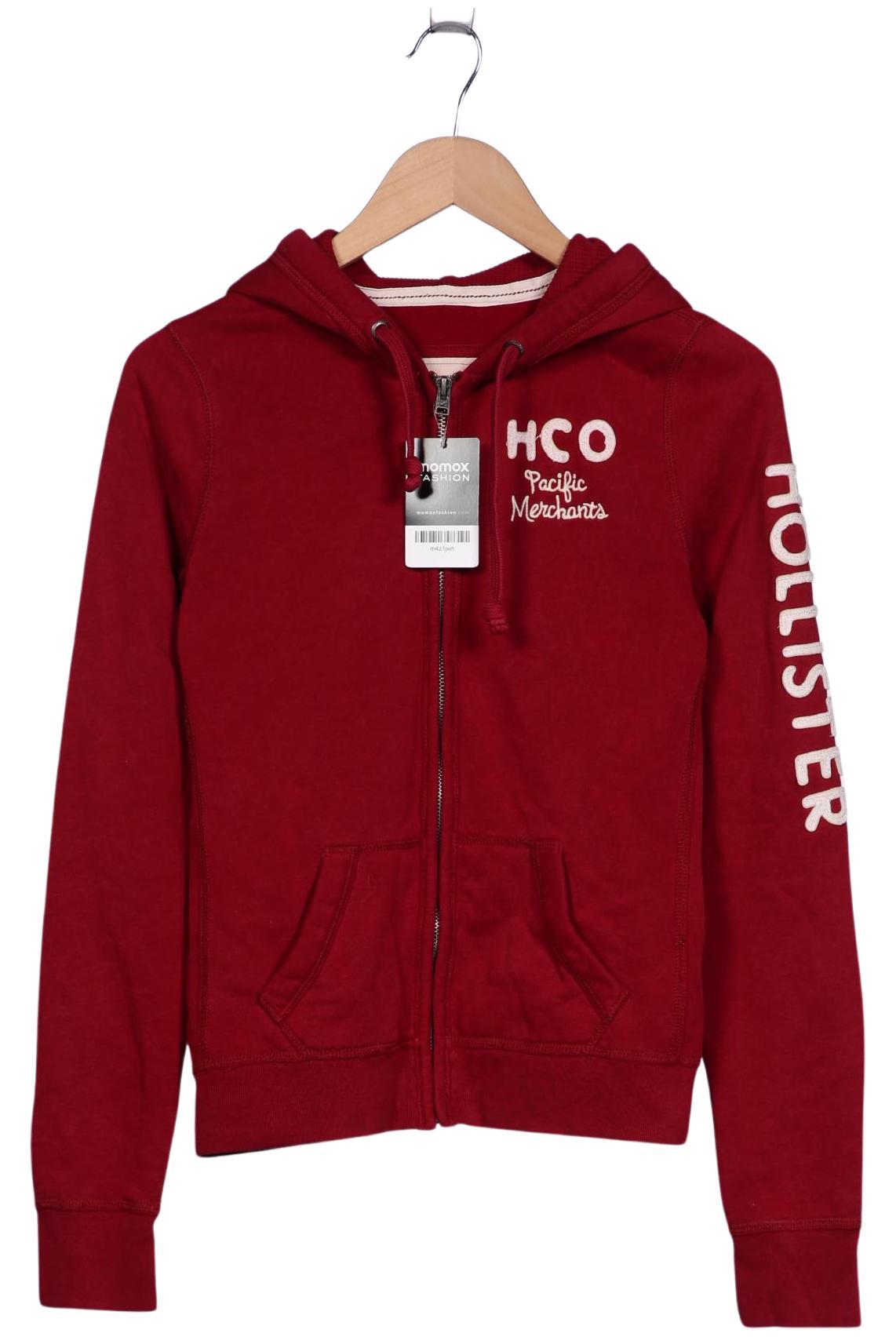 

Hollister Damen Kapuzenpullover, rot, Gr. 38
