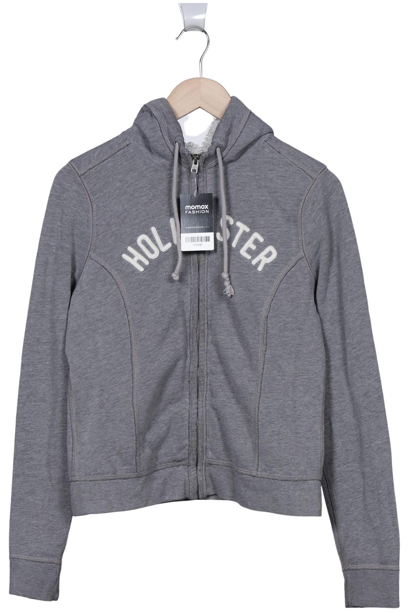

Hollister Damen Kapuzenpullover, grau, Gr. 42
