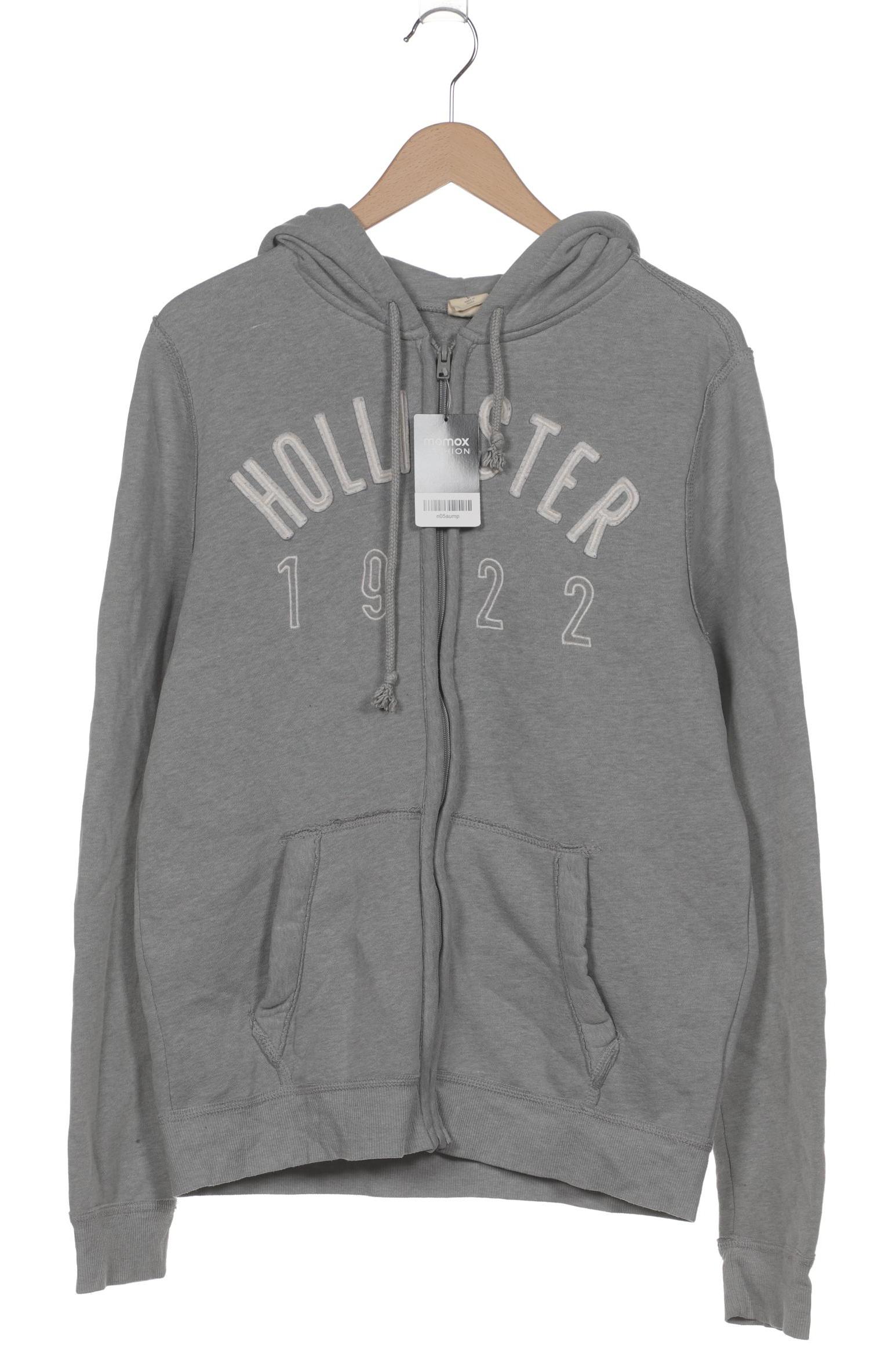 

Hollister Damen Kapuzenpullover, grau, Gr. 42
