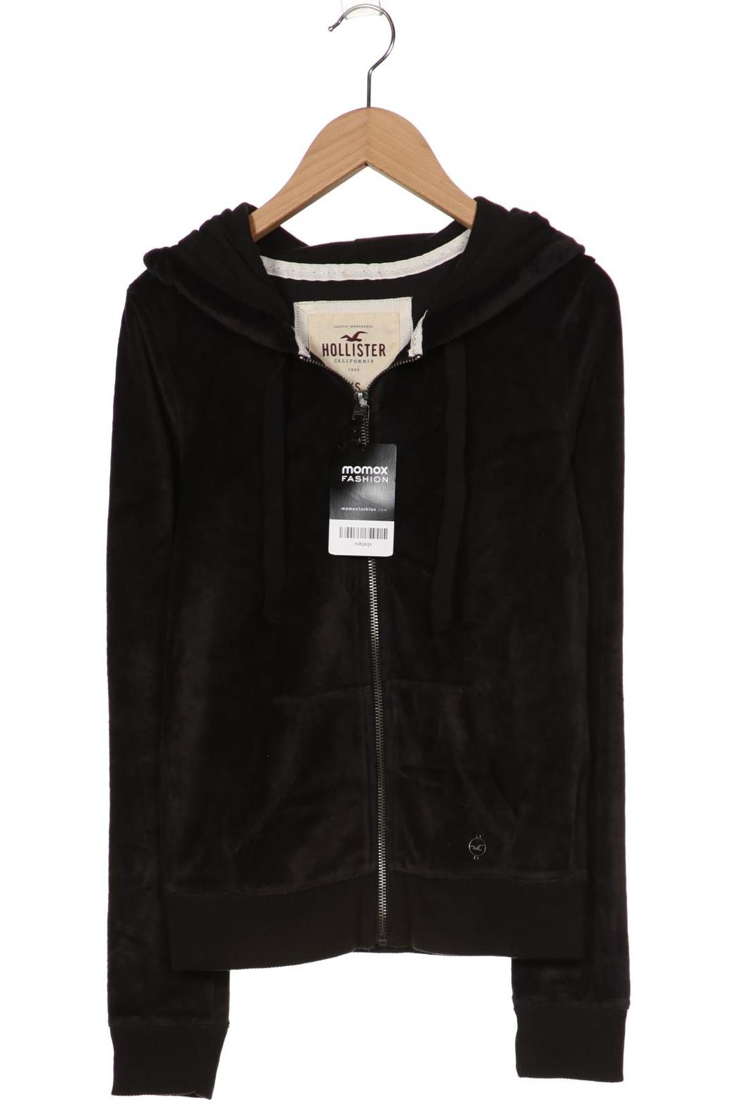 

Hollister Damen Kapuzenpullover, schwarz