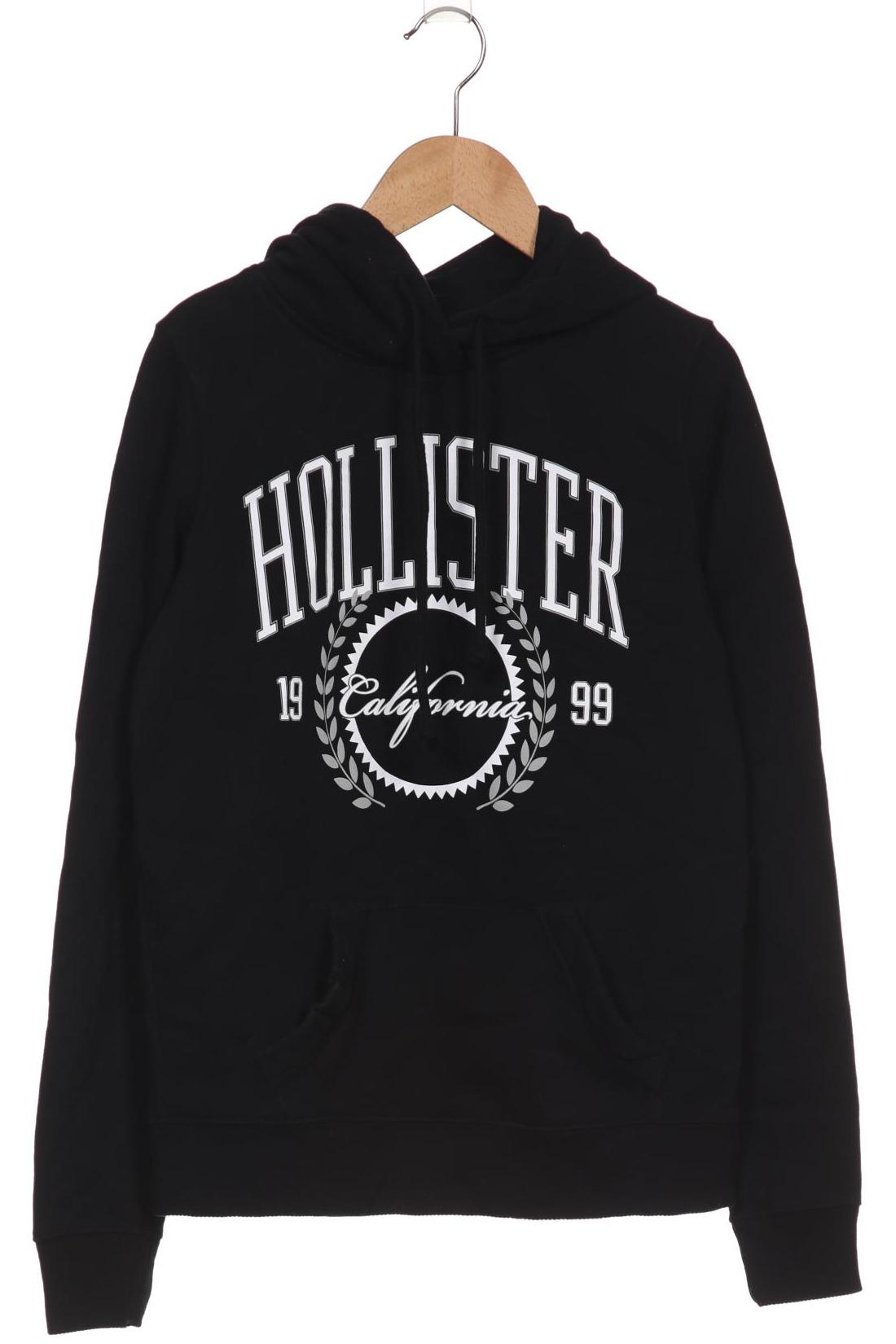 

Hollister Damen Kapuzenpullover, schwarz