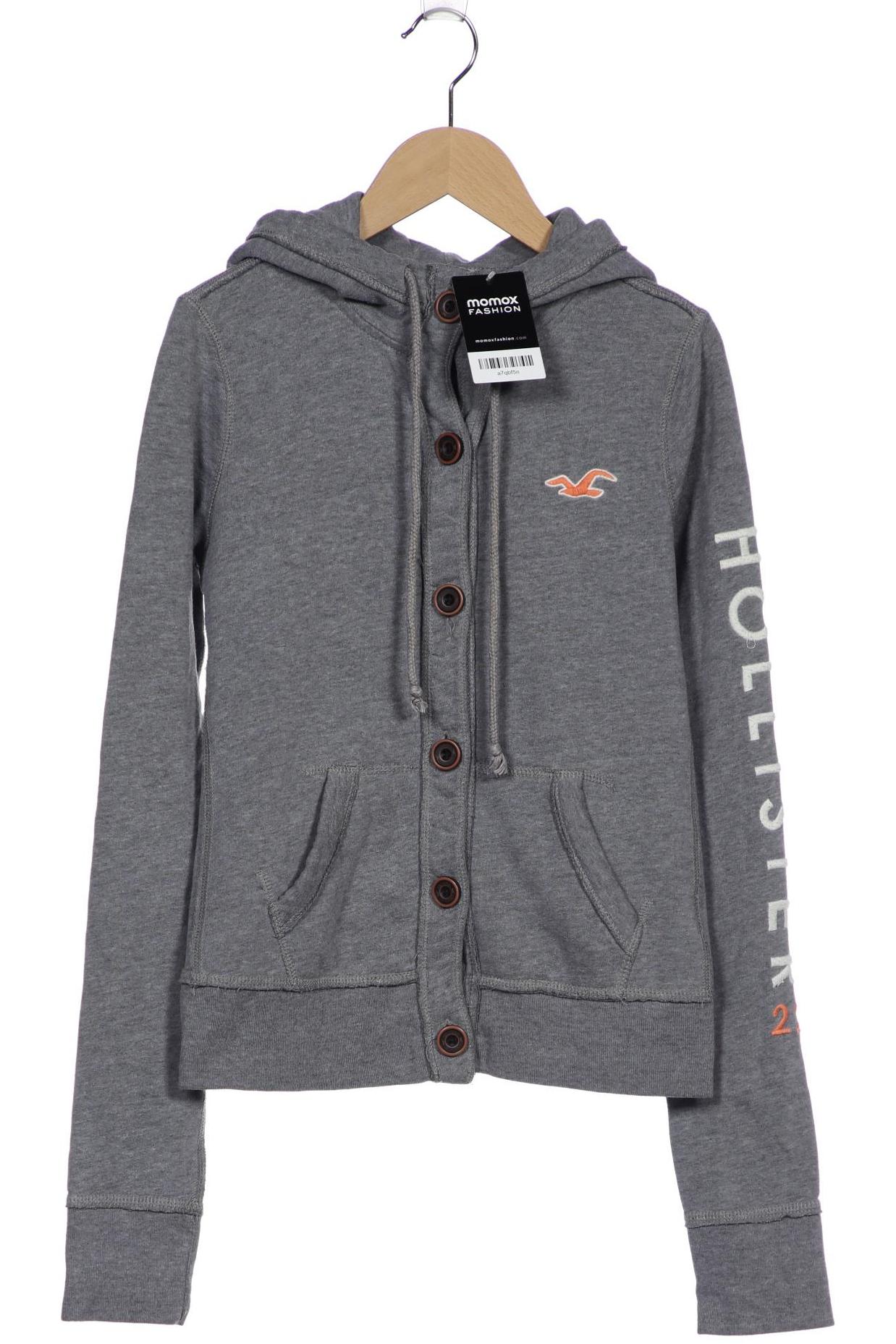 

Hollister Damen Kapuzenpullover, grau