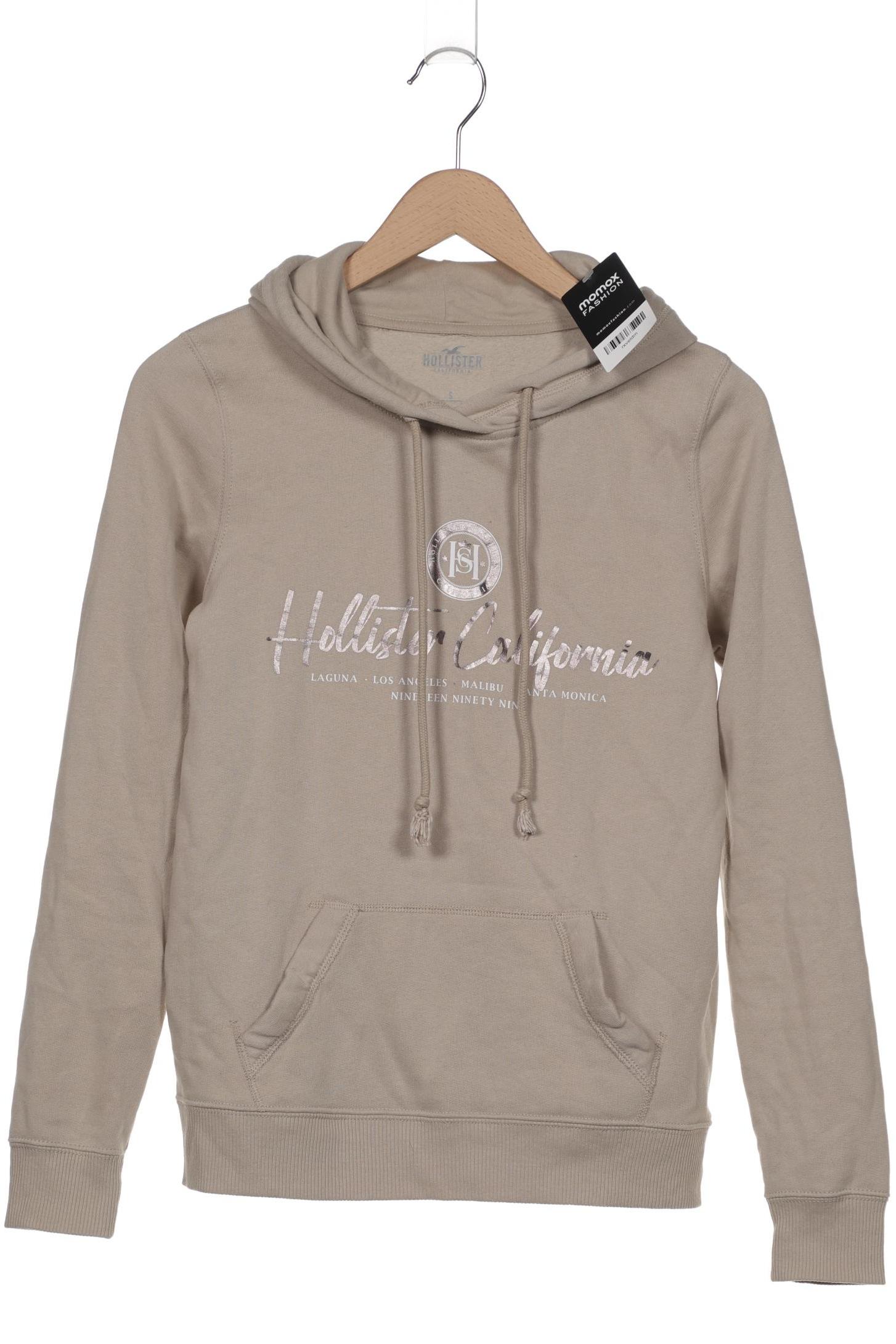 

Hollister Damen Kapuzenpullover, beige, Gr. 36