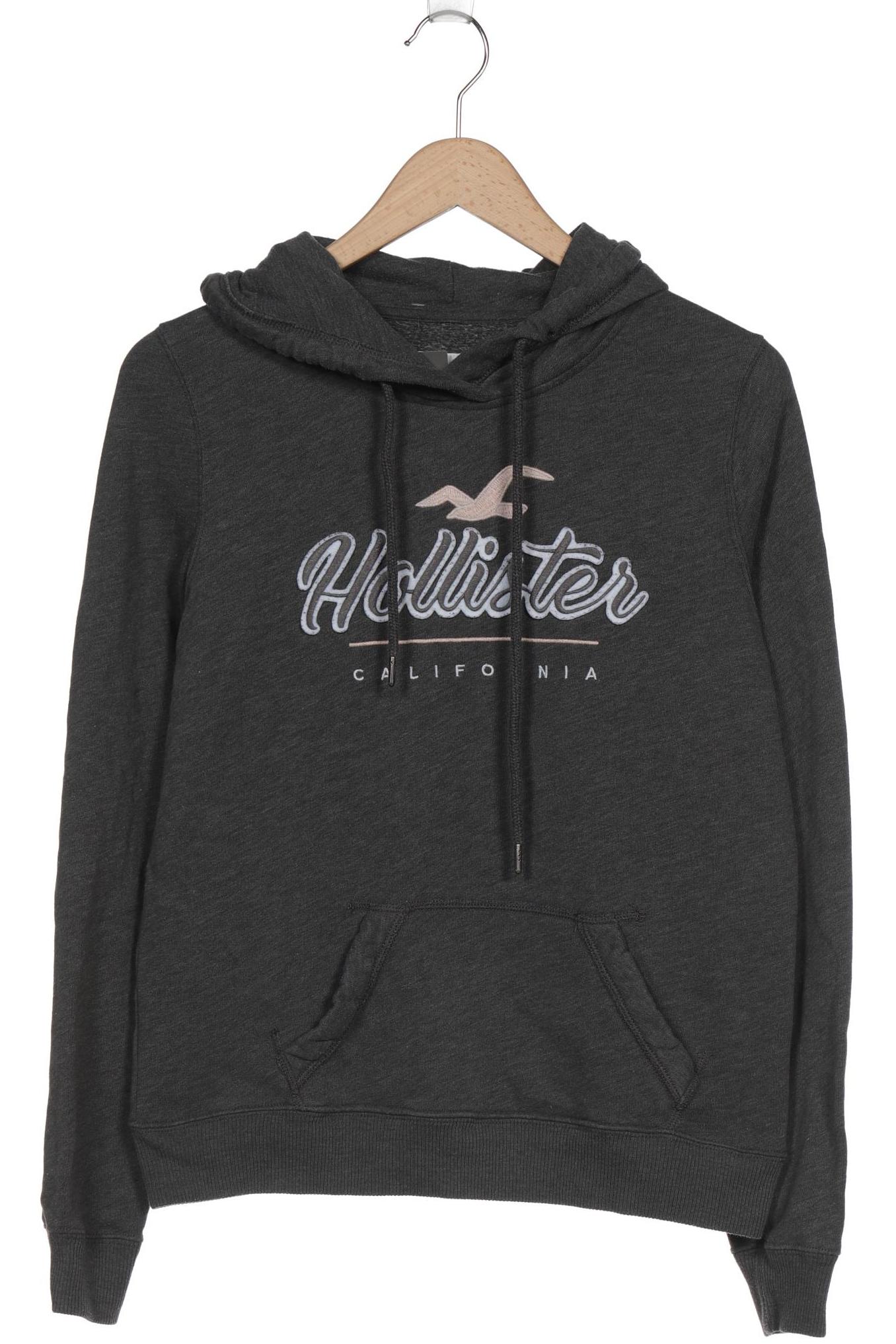 

Hollister Damen Kapuzenpullover, grau, Gr. 38