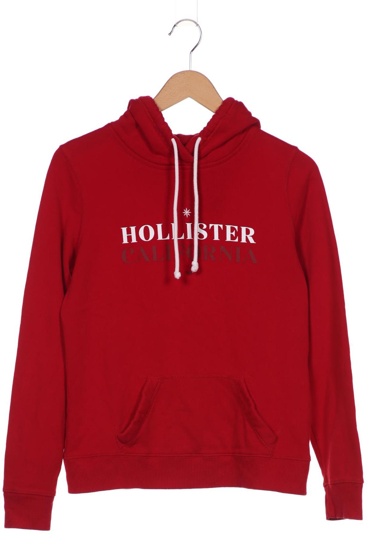 

Hollister Damen Kapuzenpullover, rot, Gr. 38