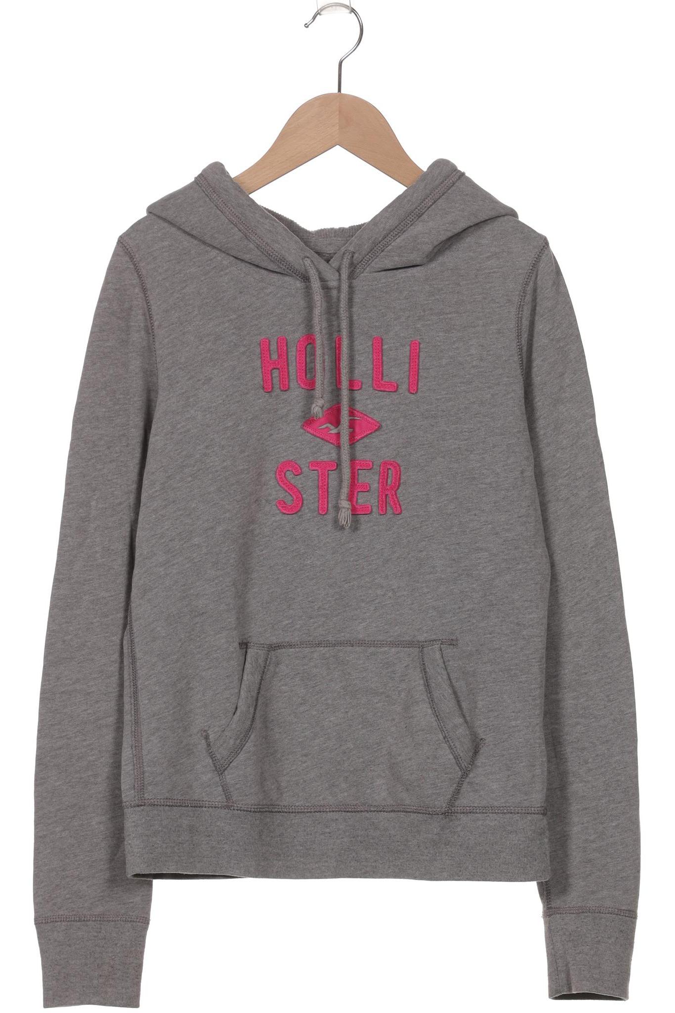 

Hollister Damen Kapuzenpullover, grau, Gr. 38