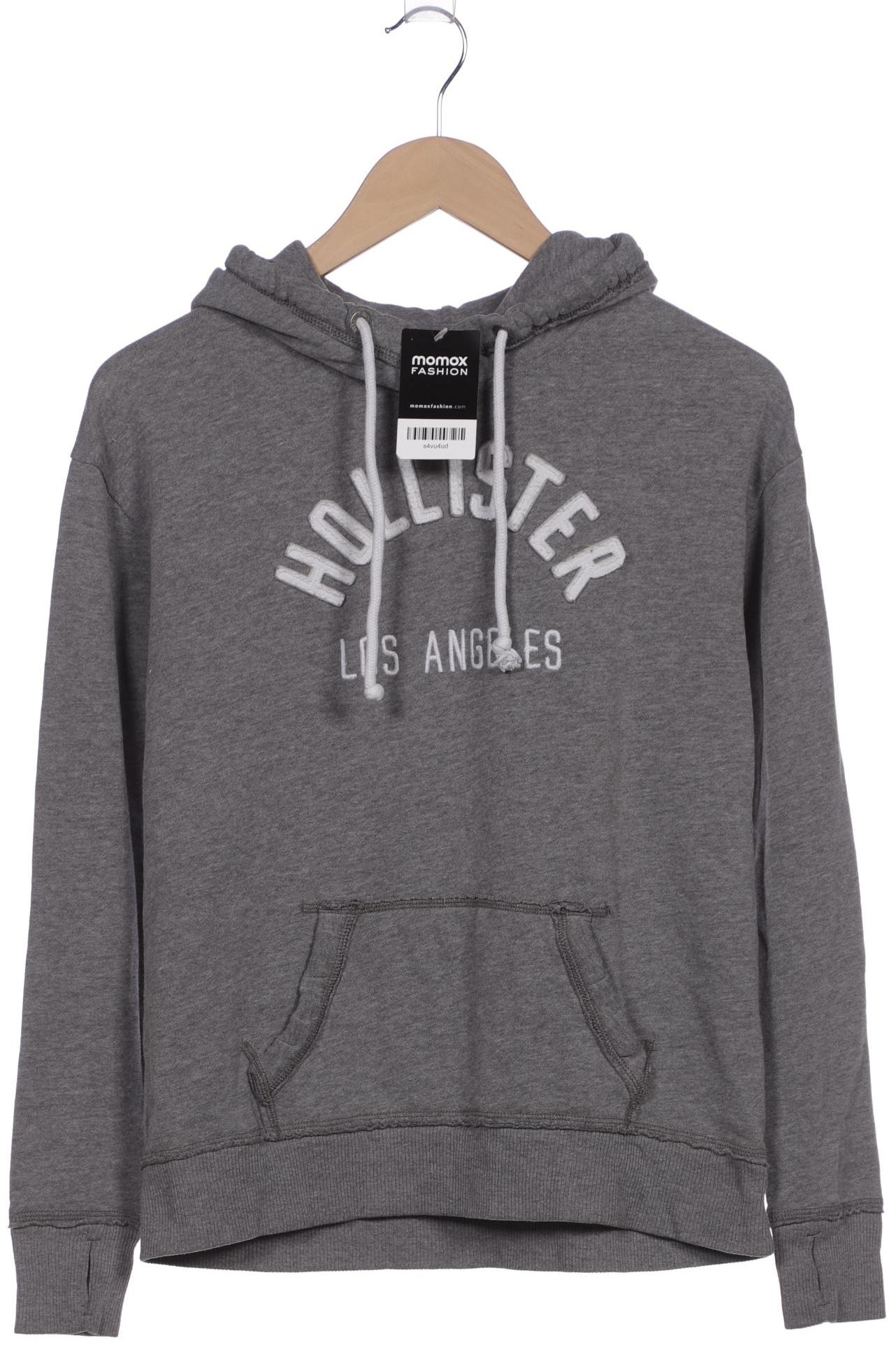 

Hollister Damen Kapuzenpullover, grau, Gr. 38