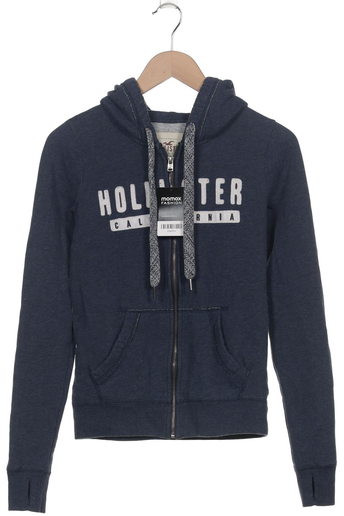 

Hollister Damen Kapuzenpullover, blau, Gr. 36