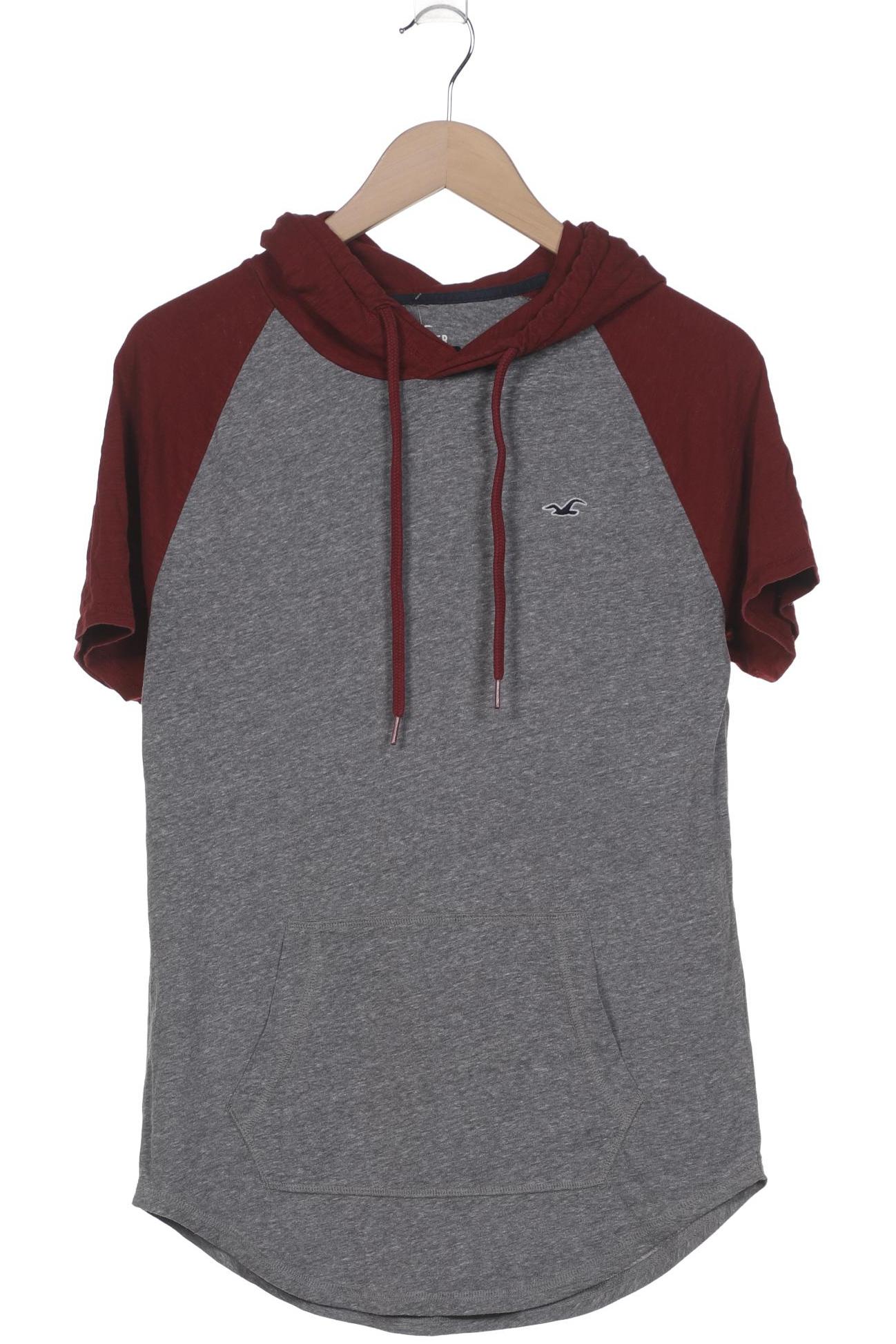

Hollister Damen Kapuzenpullover, grau, Gr. 36