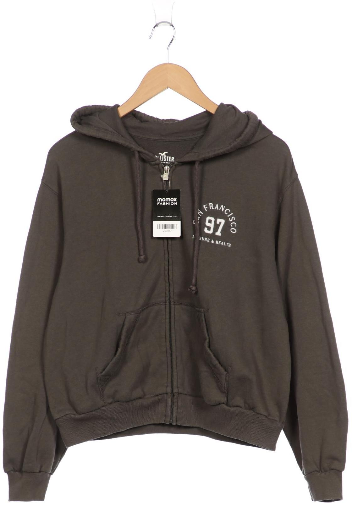 

Hollister Damen Kapuzenpullover, grau, Gr. 36