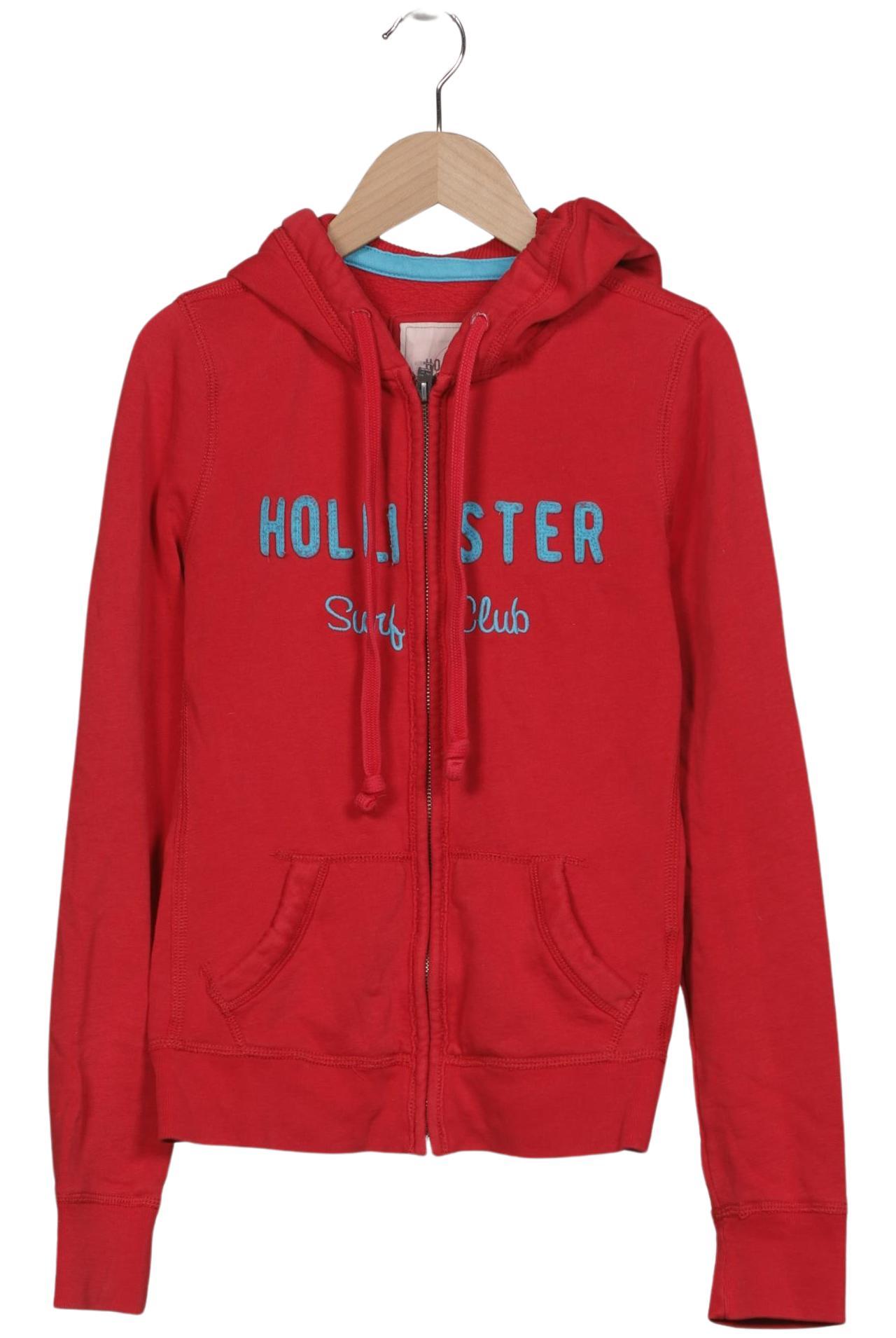 

Hollister Damen Kapuzenpullover, rot, Gr. 36