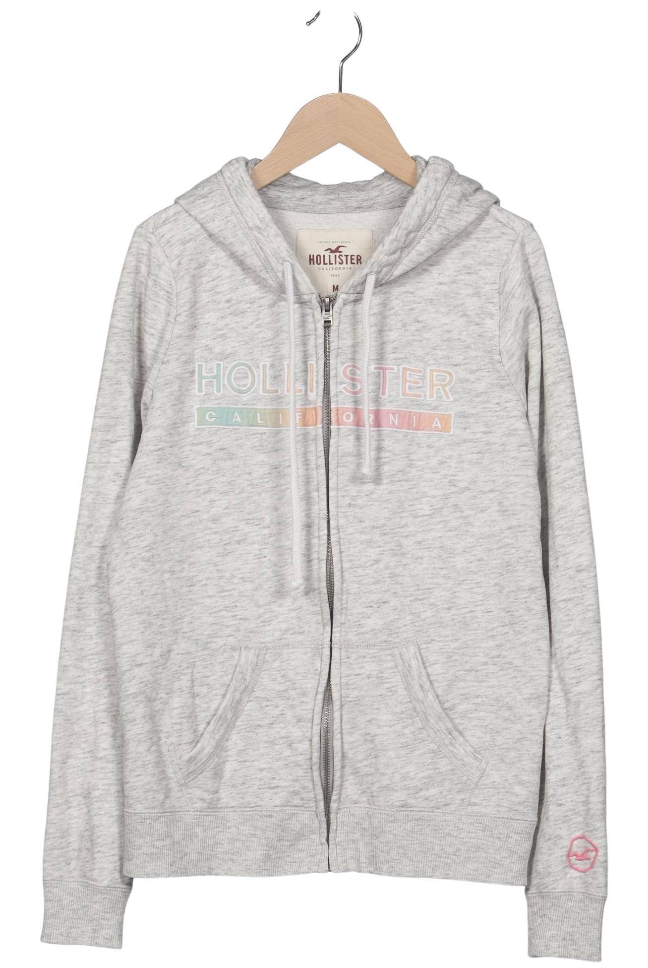 

Hollister Damen Kapuzenpullover, grau, Gr. 38