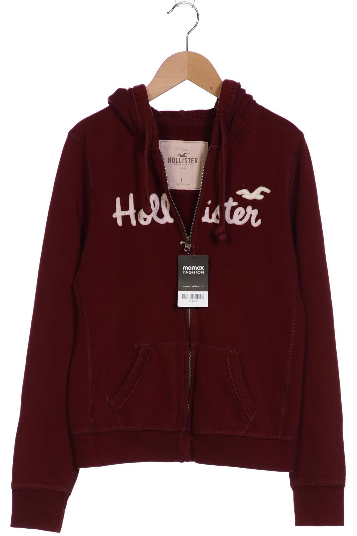 

Hollister Damen Kapuzenpullover, bordeaux, Gr. 42