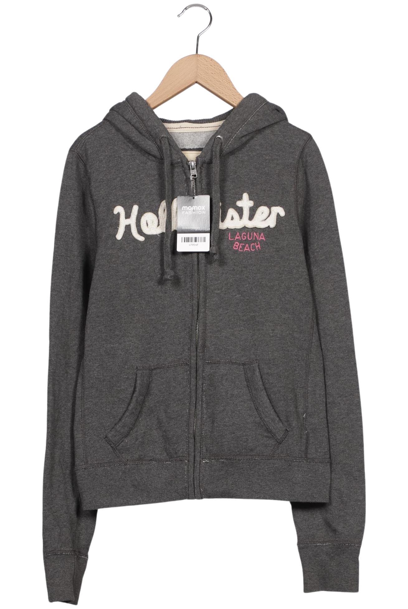 

Hollister Damen Kapuzenpullover, grau, Gr. 38