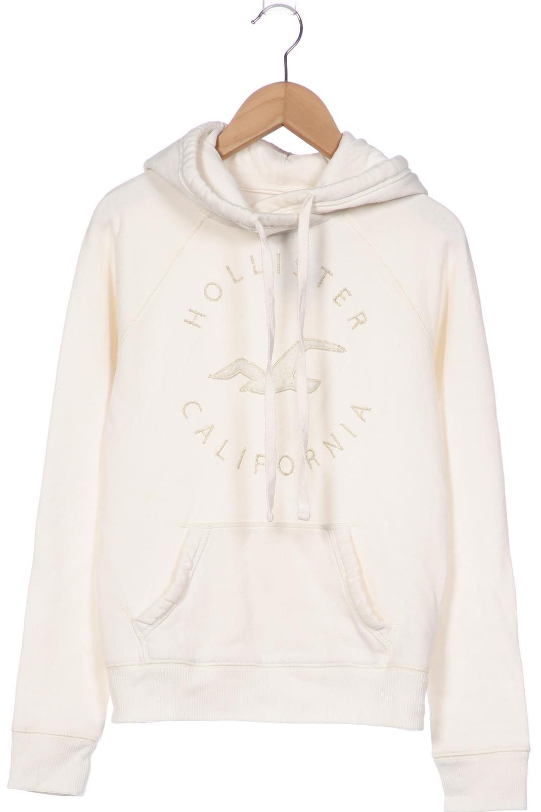 

Hollister Damen Kapuzenpullover, cremeweiß, Gr. 34